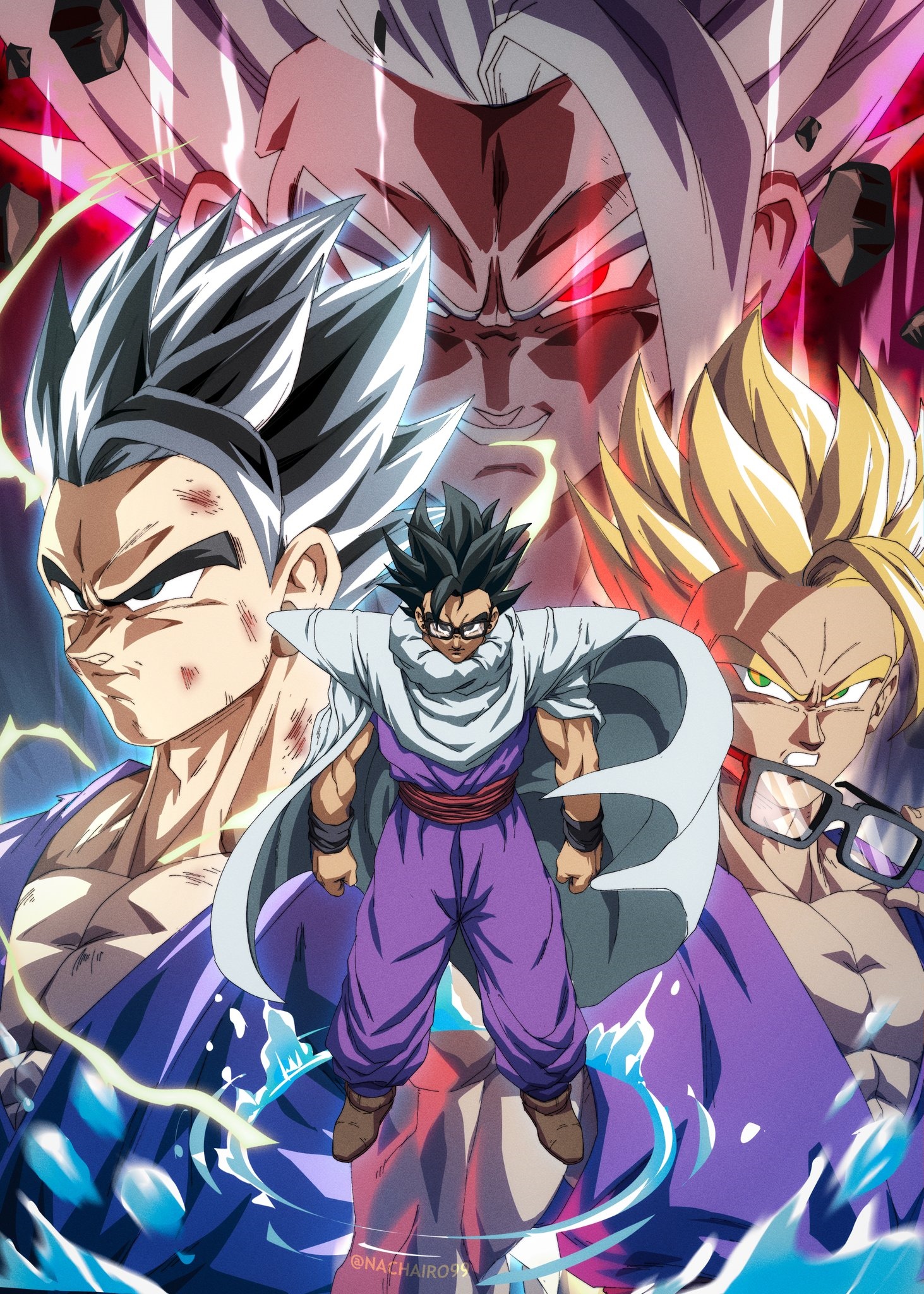 Dragon Ball Super: Gohan Beast and Gohan HD Phone Wallpaper