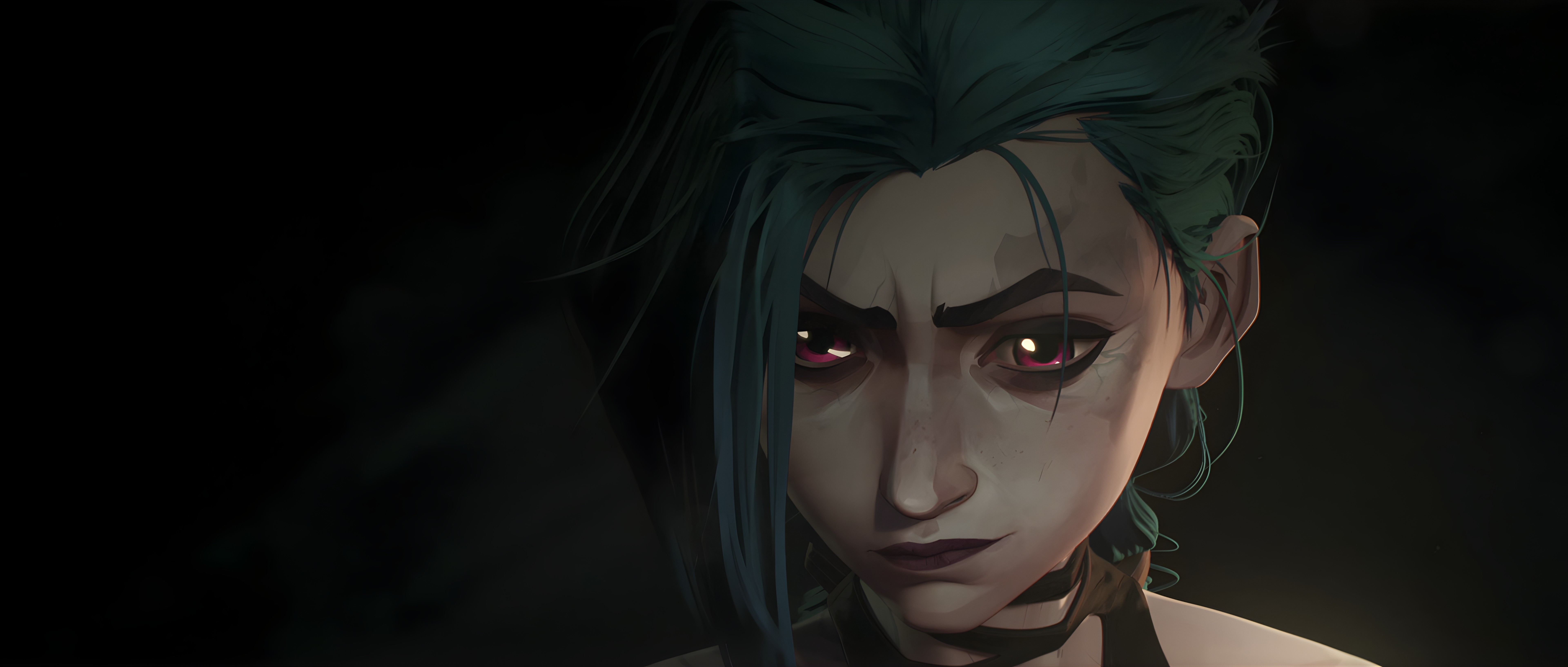 4K Jinx from Arcane League of Legends HD Wallpaper