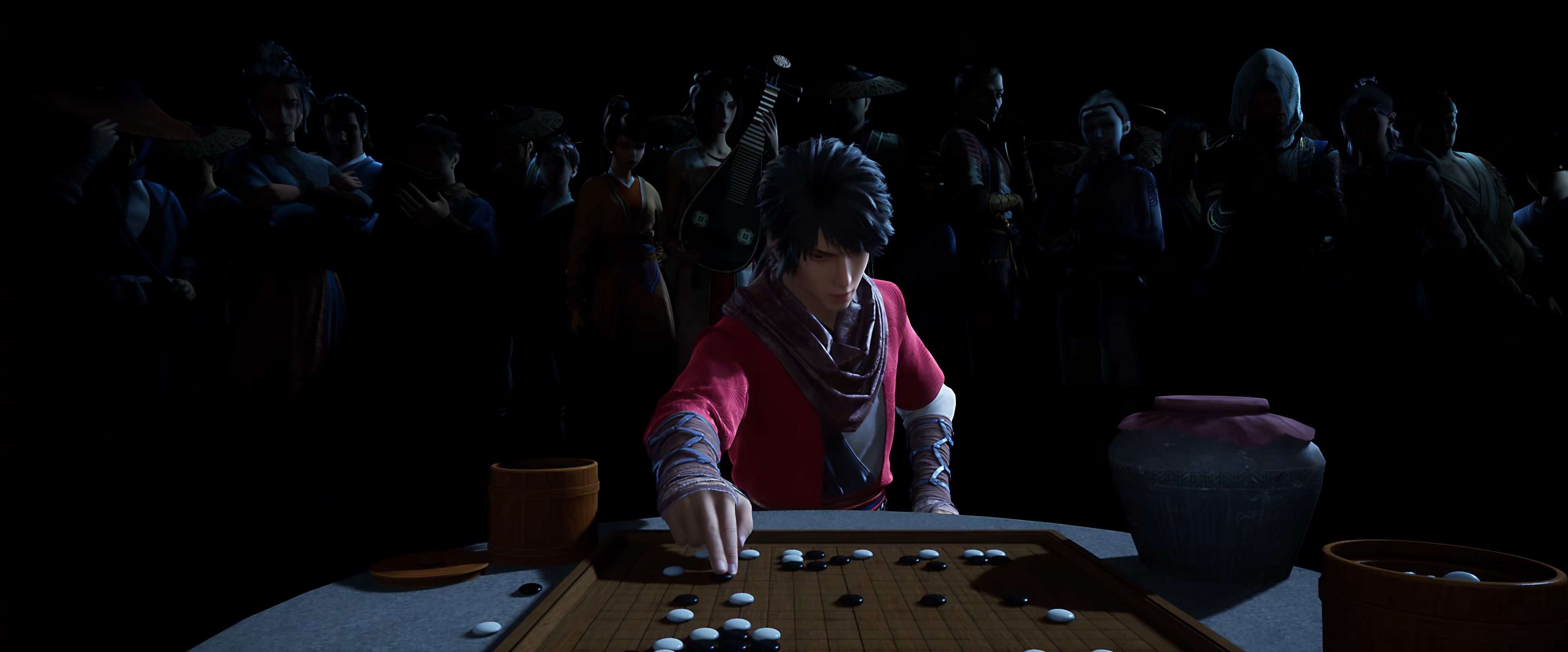 4K Hua Jiang Hu: Bu liang ren Go Game HD Wallpaper
