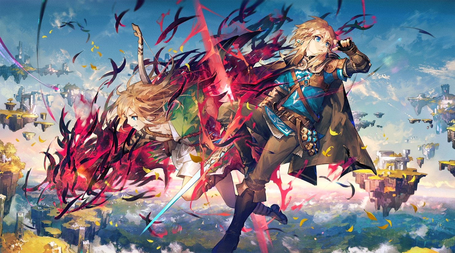 Link from The Legend of Zelda: Tears of the Kingdom HD Wallpaper