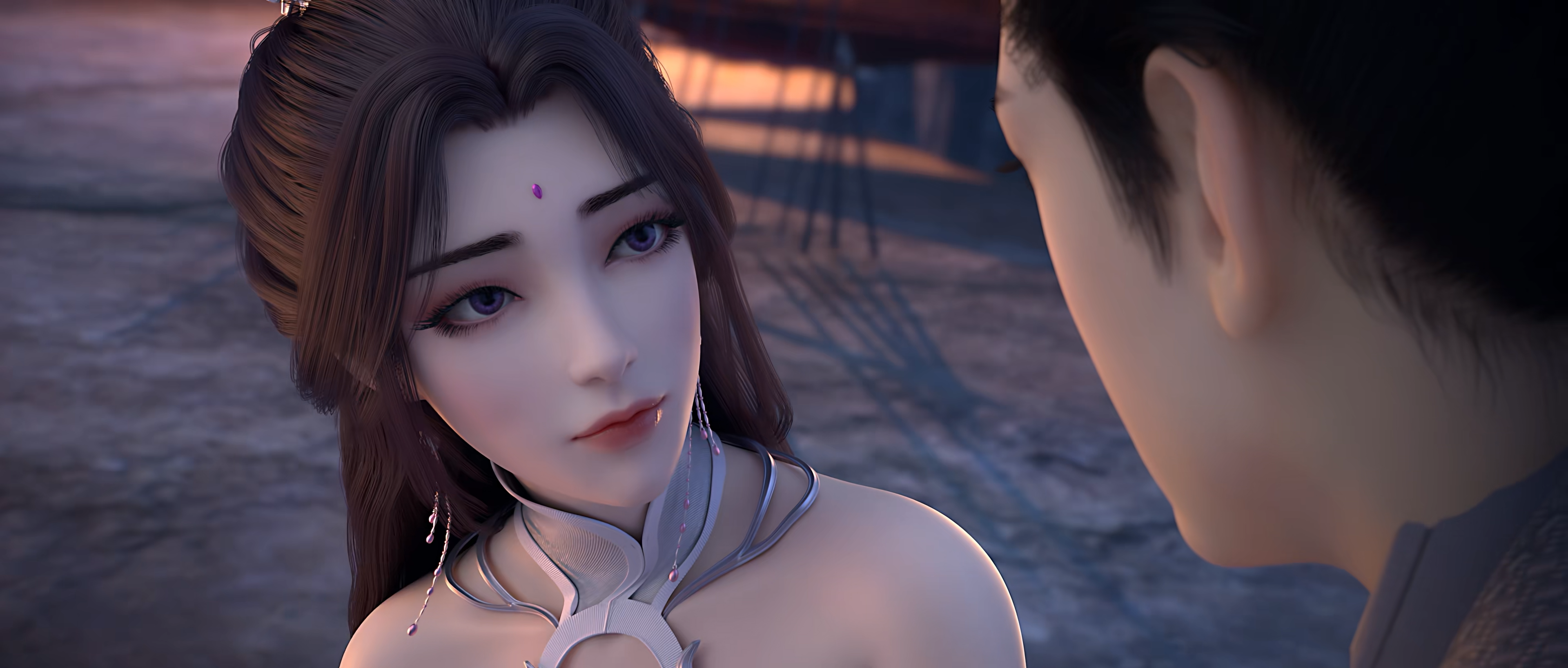 4K Wan Mei Shi Jie: Woman and Man HD Wallpaper
