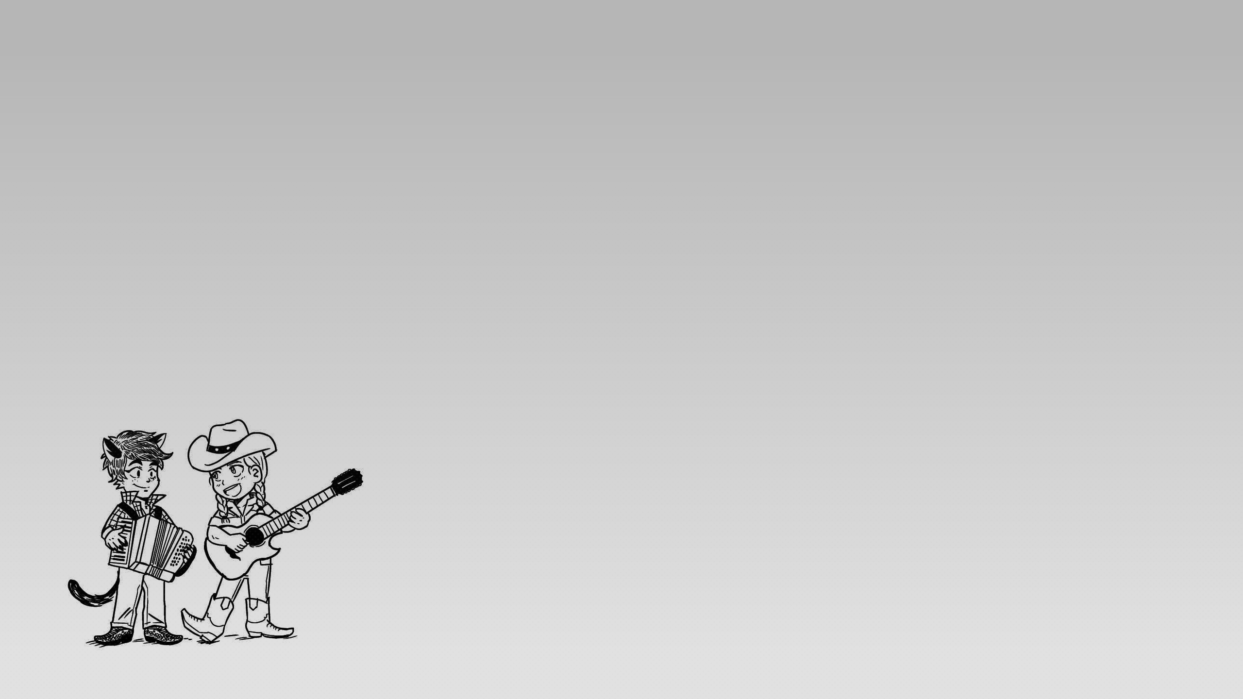 Catra and Adora playing music HD Wallpaper