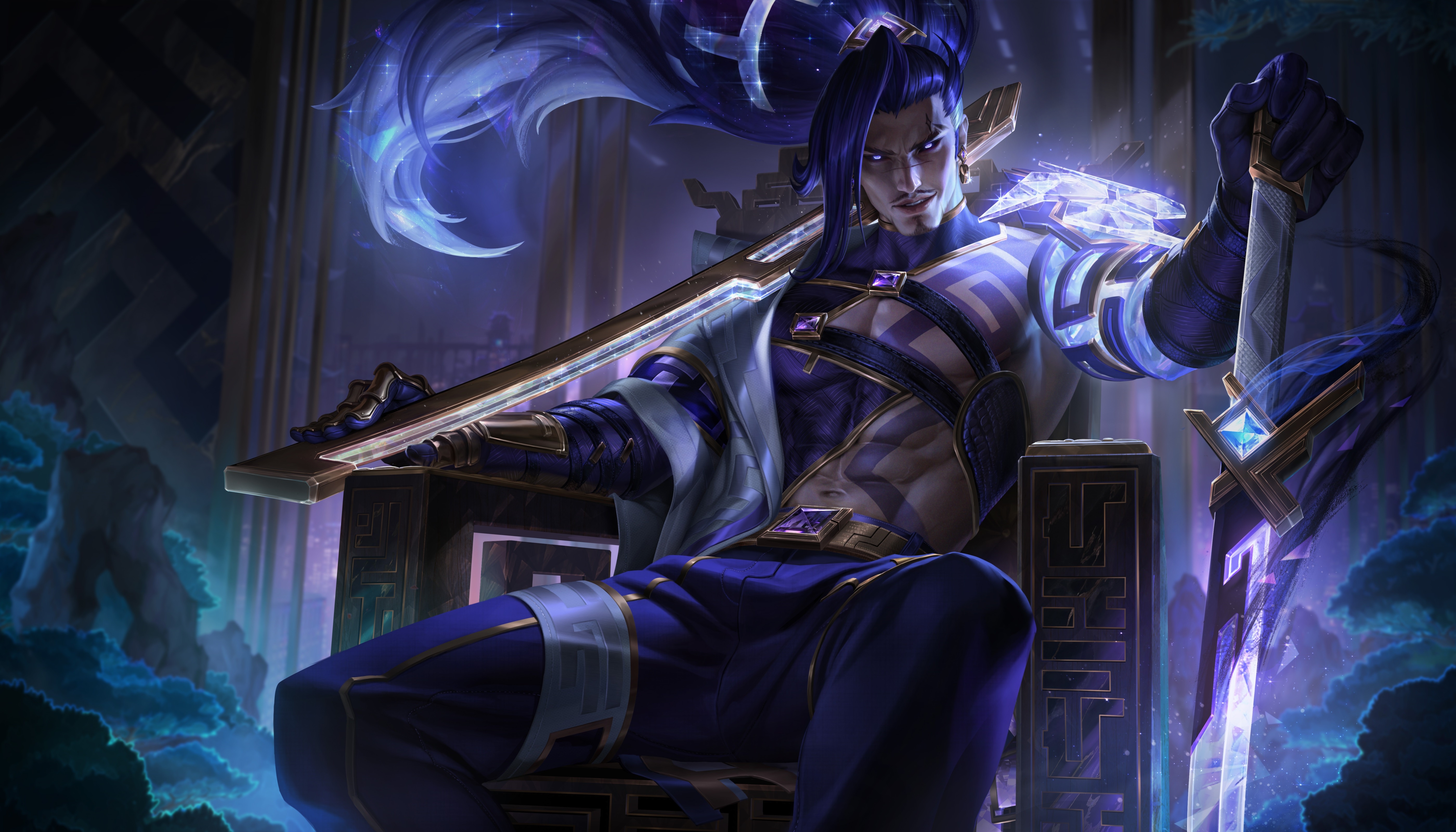4K Yasuo from League of Legends HD Wallpaper