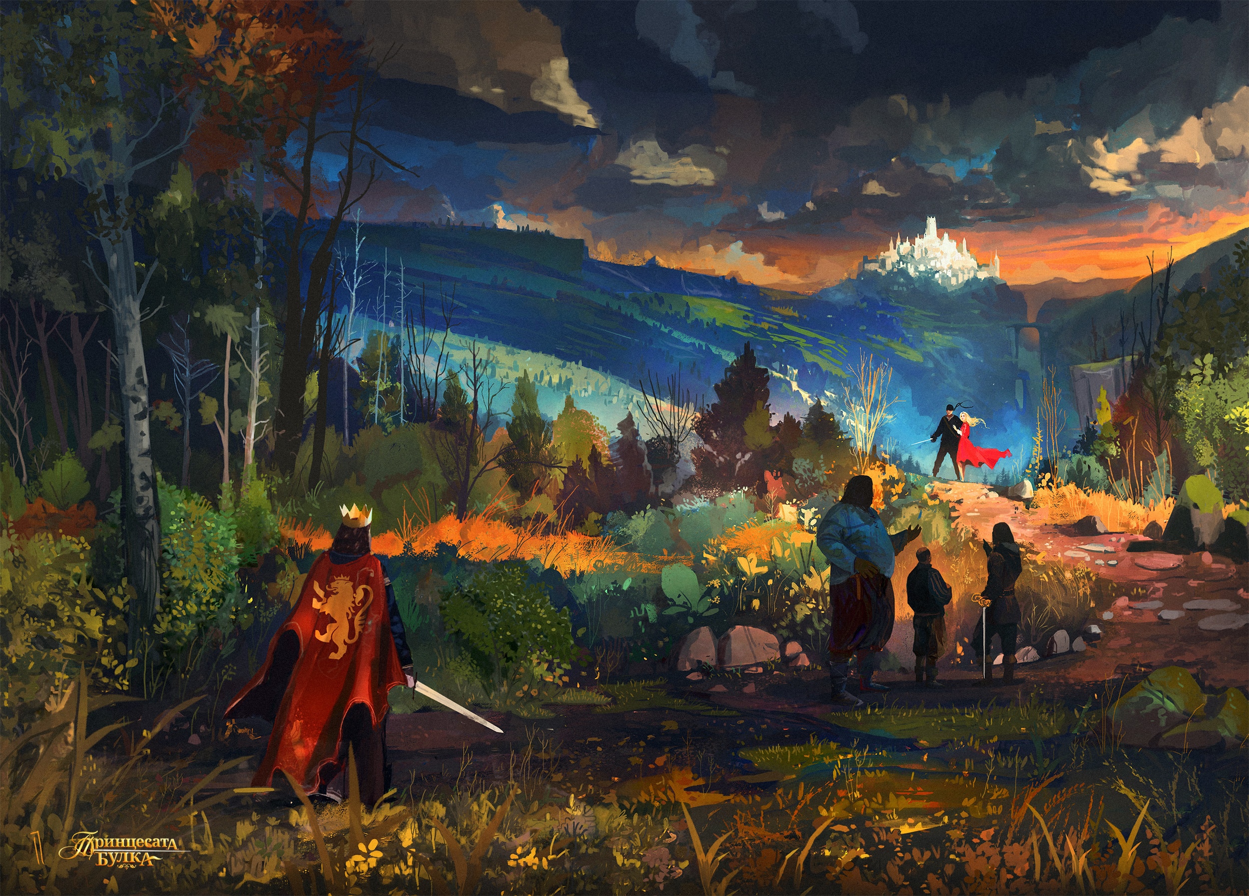 The Princess Bride Fantasy Art Landscape HD Wallpaper