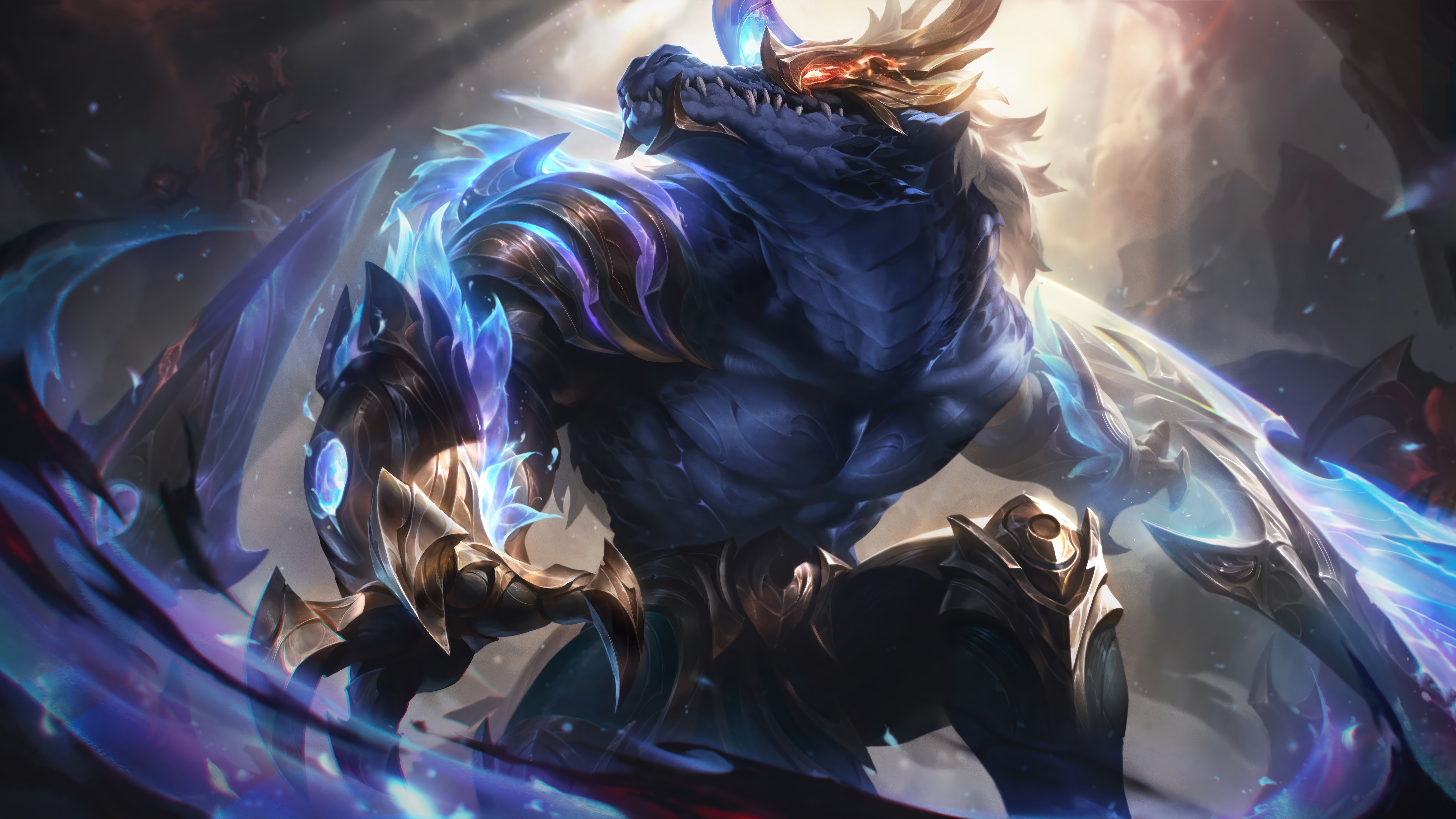 4K Warrior of Order Renekton League of Legends HD Wallpaper