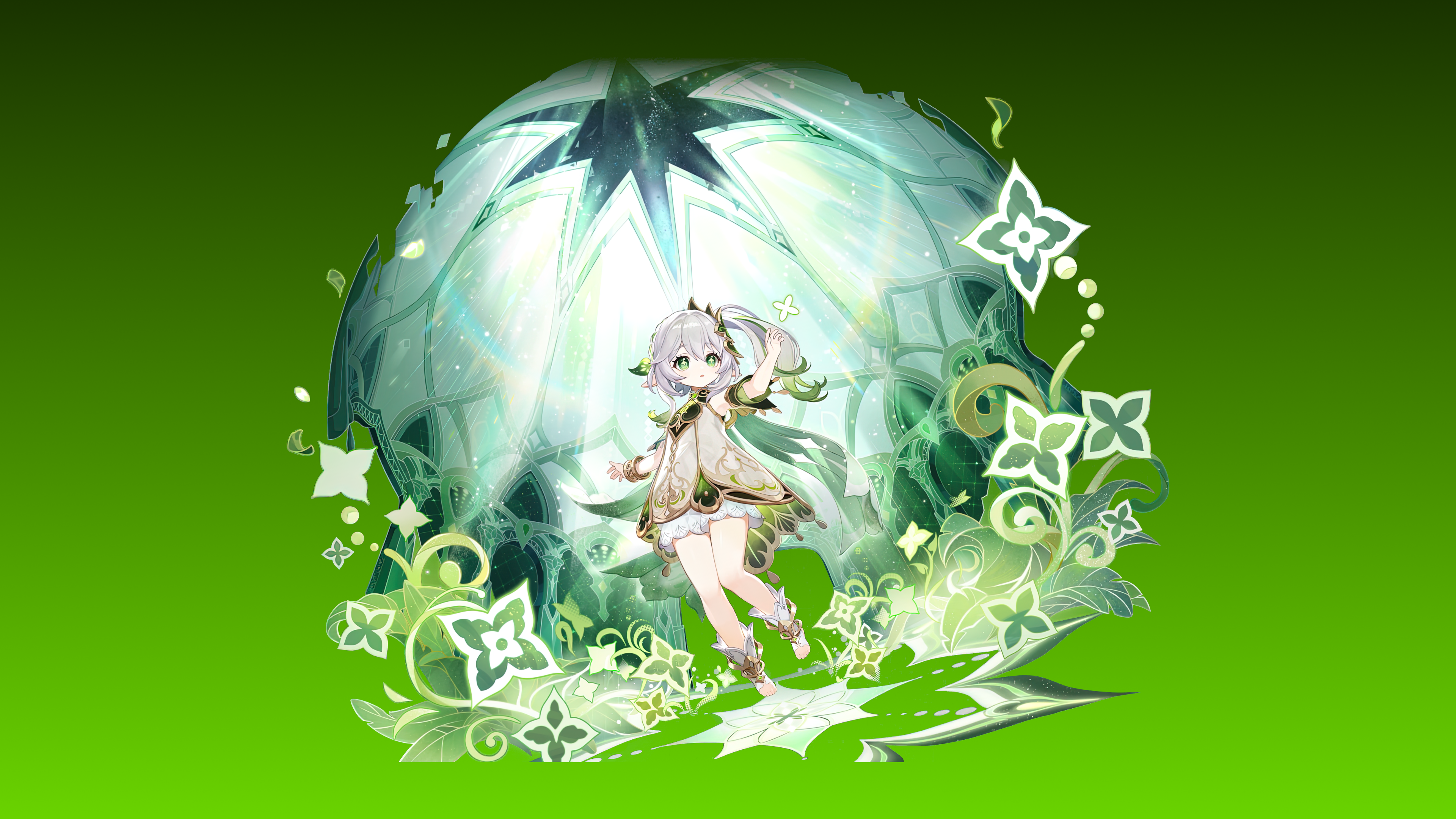 4K Nahida from Genshin Impact HD Wallpaper