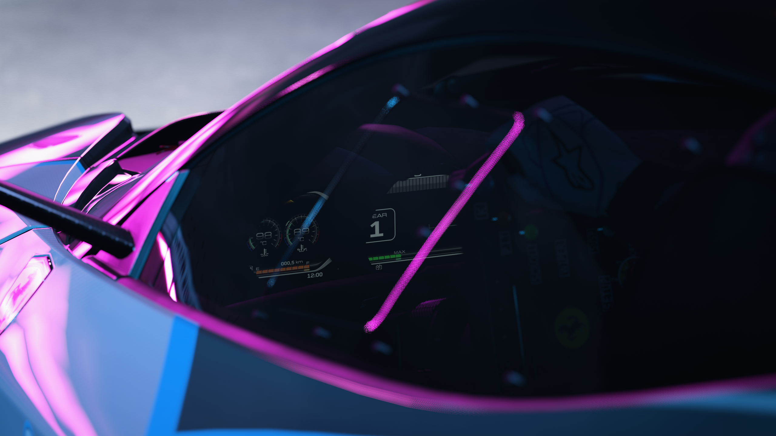 Forza Horizon 5 car interior dashboard HD Wallpaper