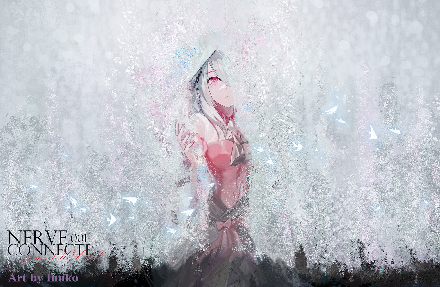 Skadi from Arknights with one eye obstructed HD Wallpaper