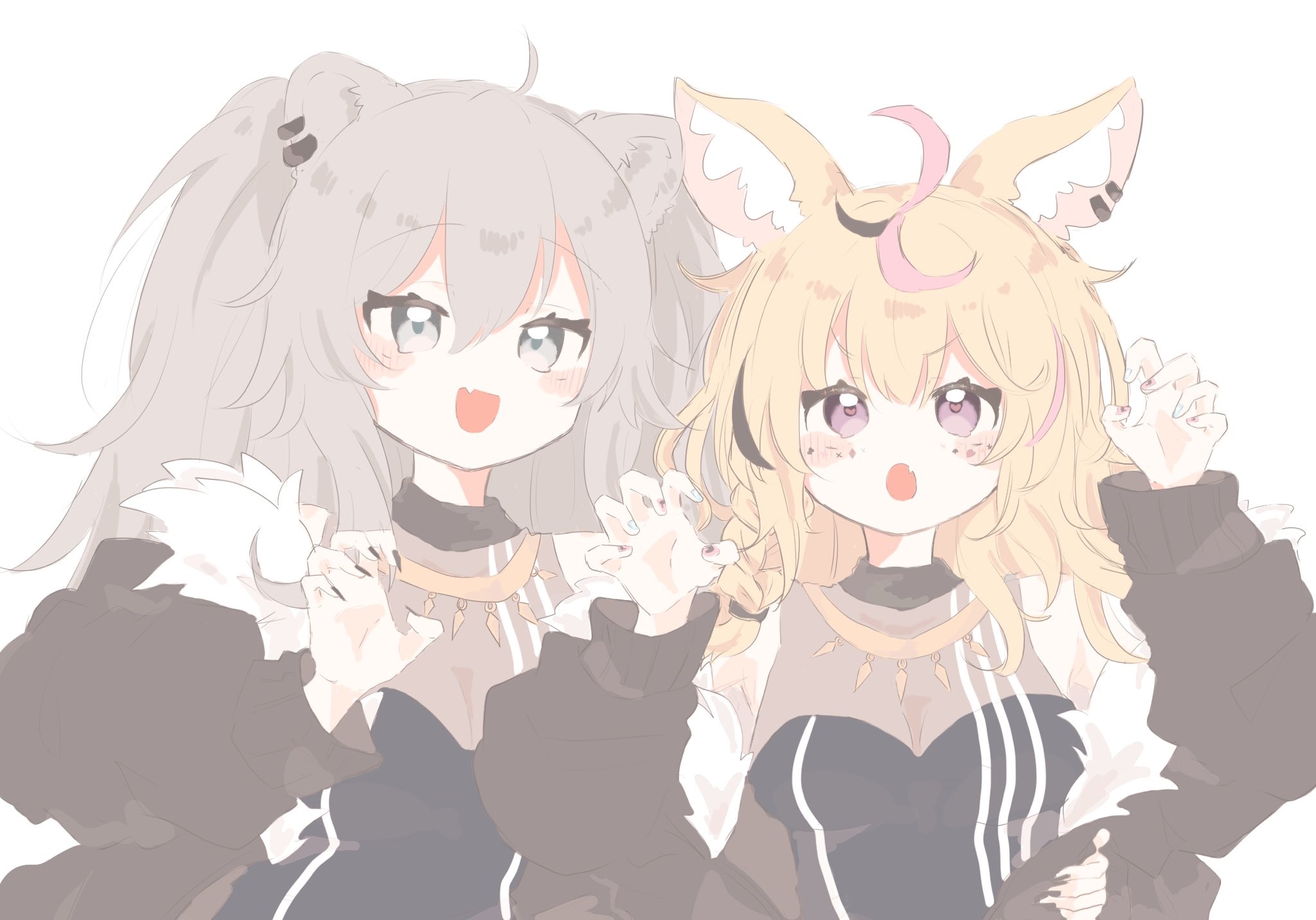 Shishiro Botan and Omaru Polka from Hololive HD Wallpaper