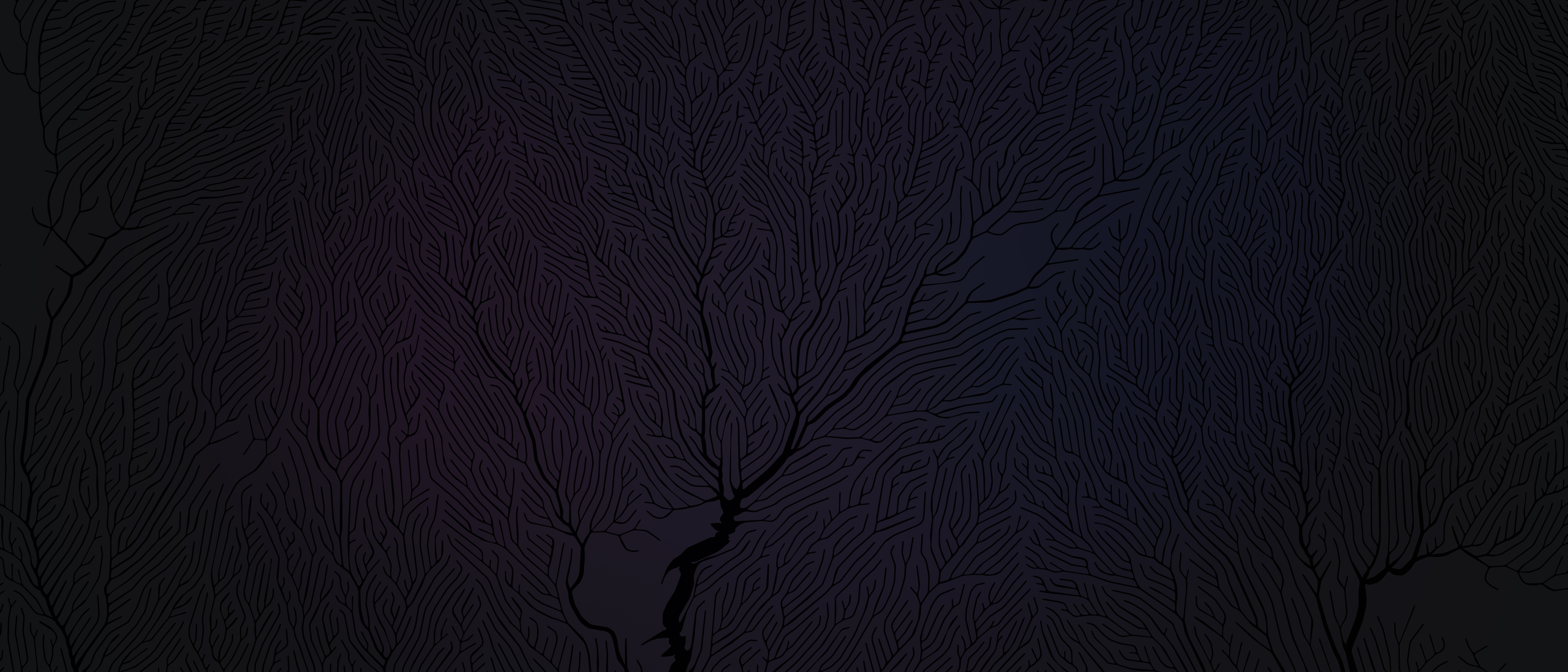 Abstract dark coral pattern HD Wallpaper
