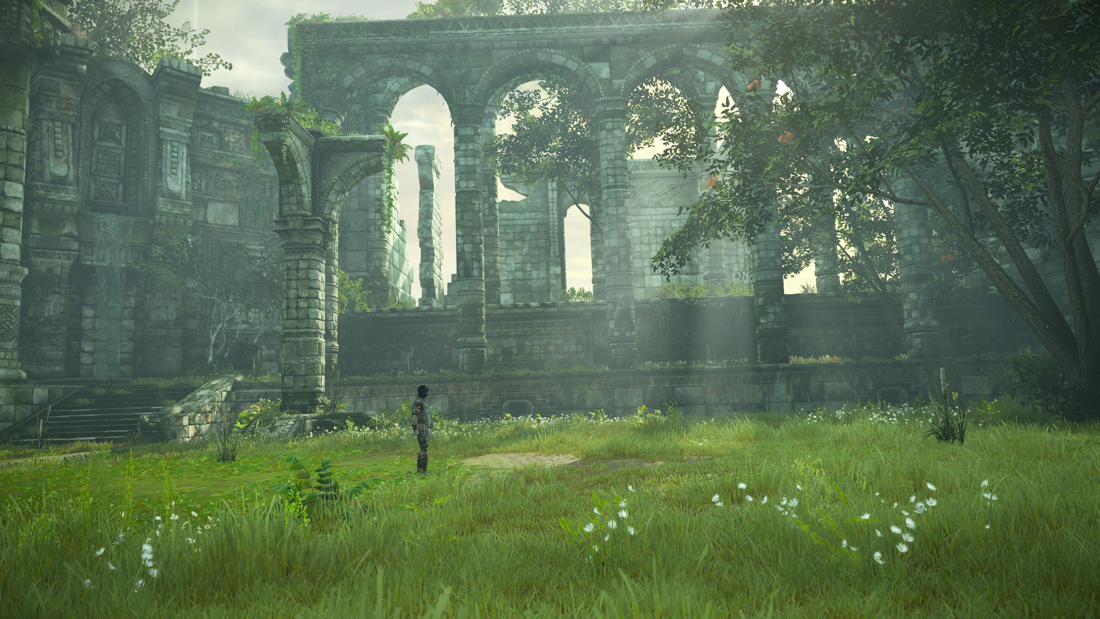 Shadow of the Colossus 4K screenshot with Wander HD Wallpaper