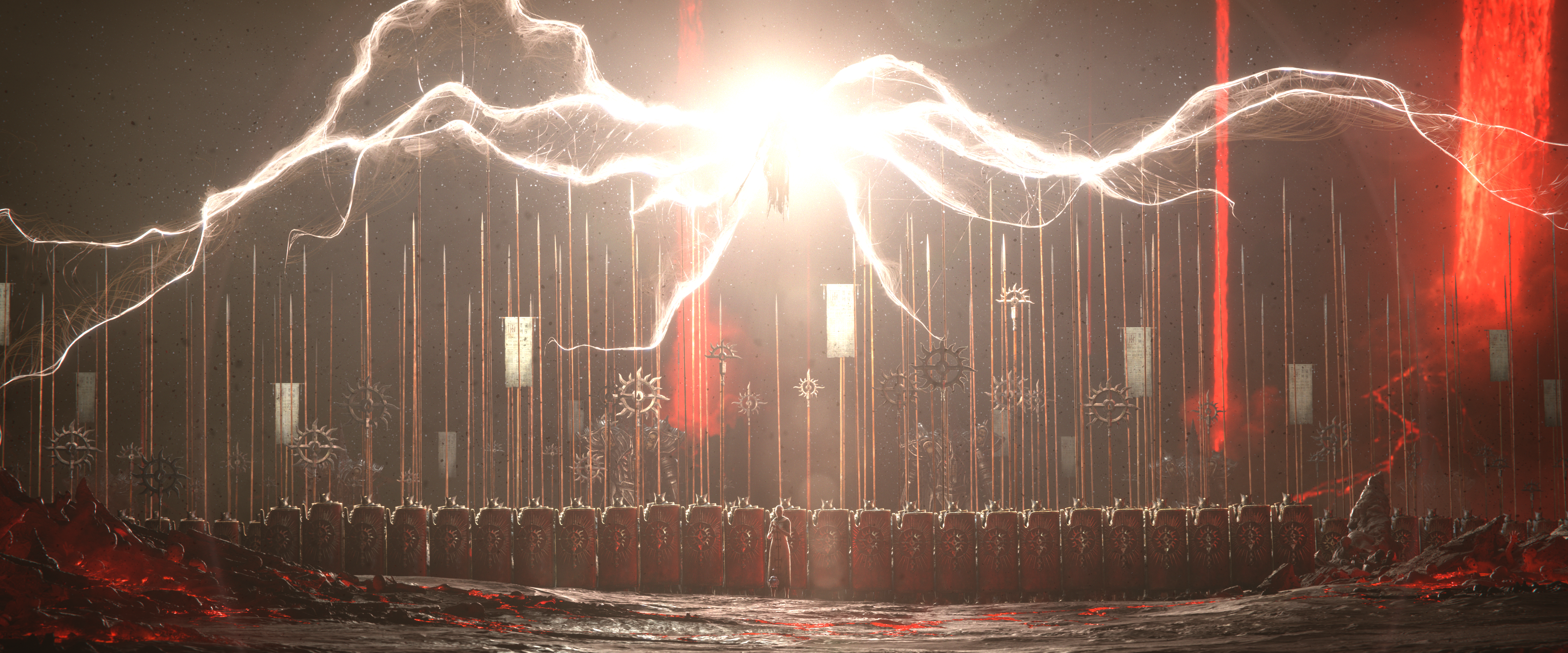 4K Diablo IV Inarius Lightning HD Wallpaper