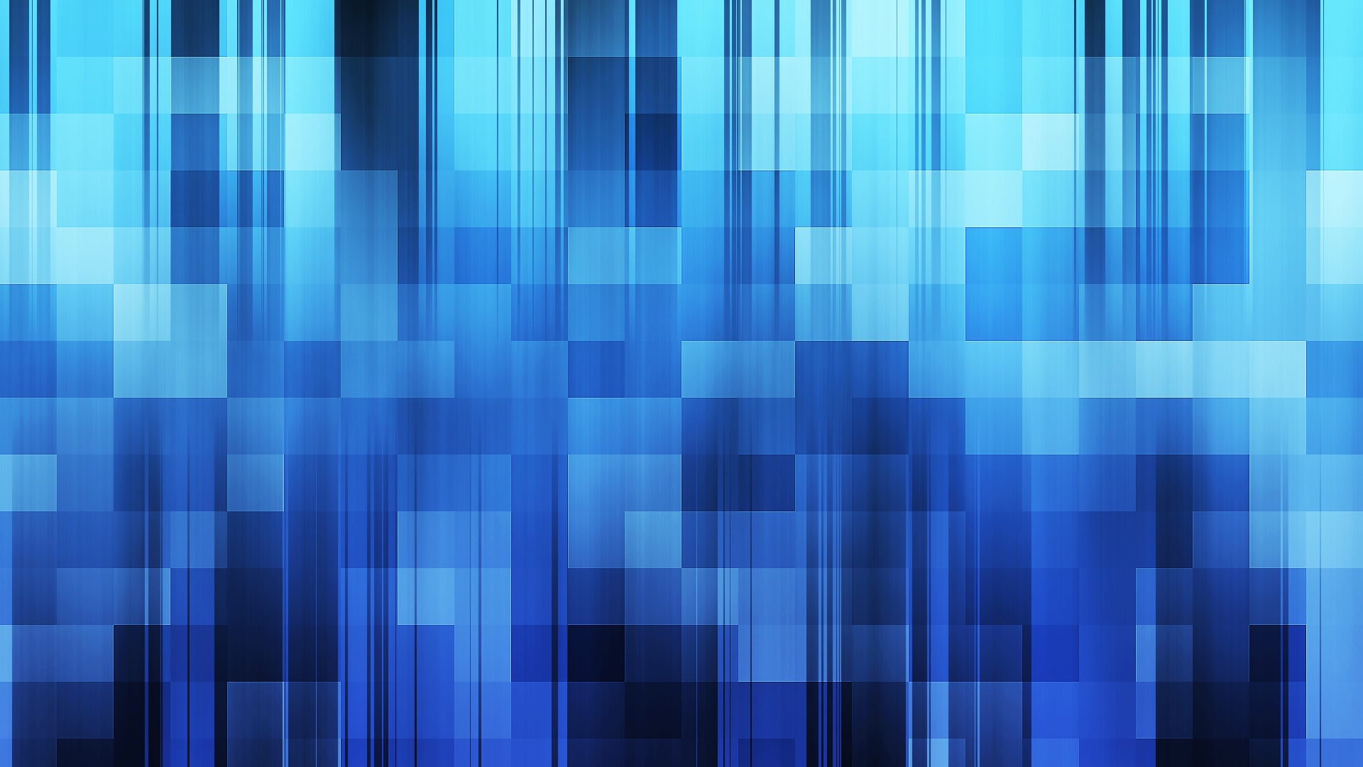 Abstract blue squares and lines background HD Wallpaper