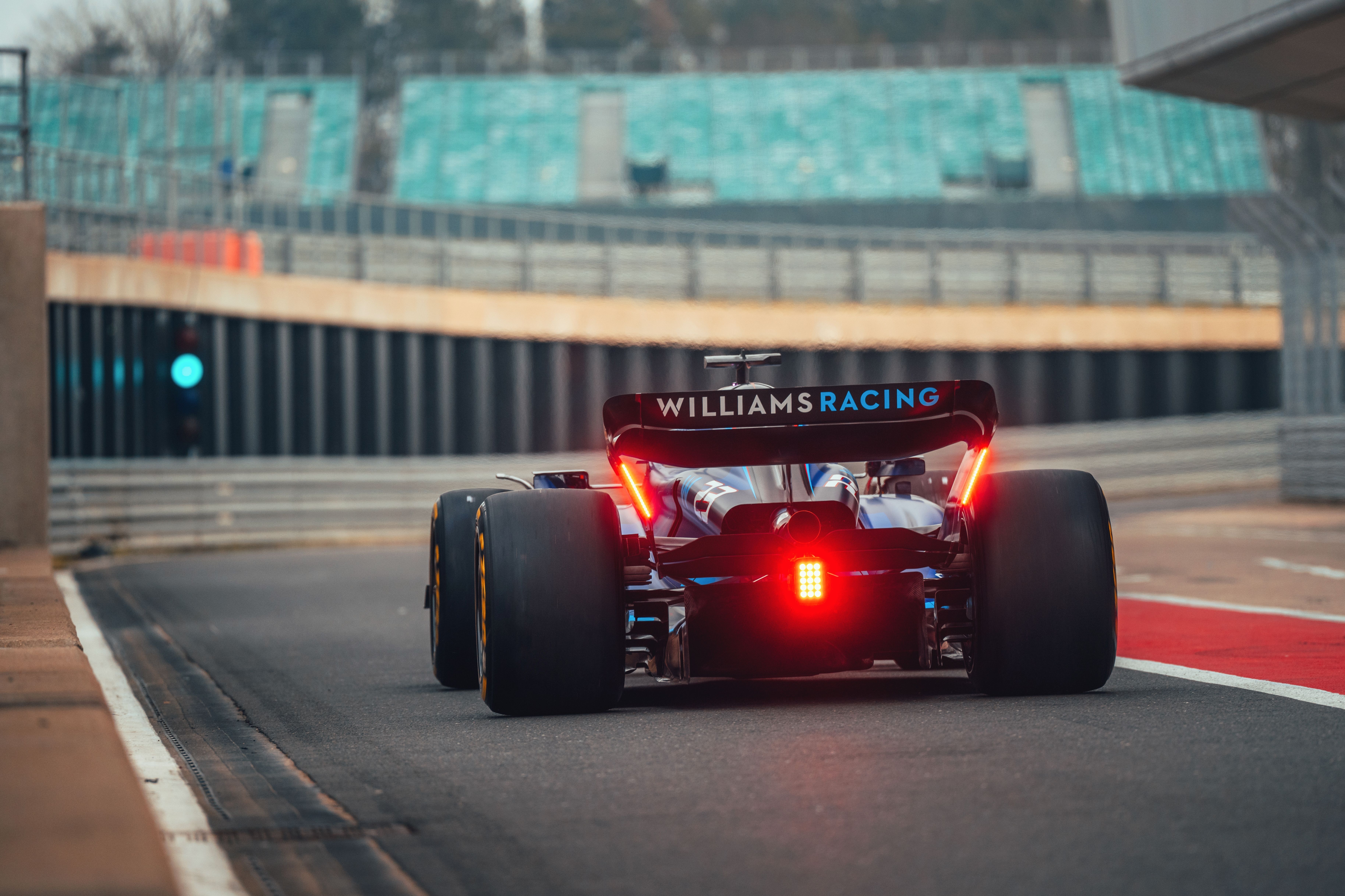 Williams FW45 Formula 1 car rear view HD Wallpaper
