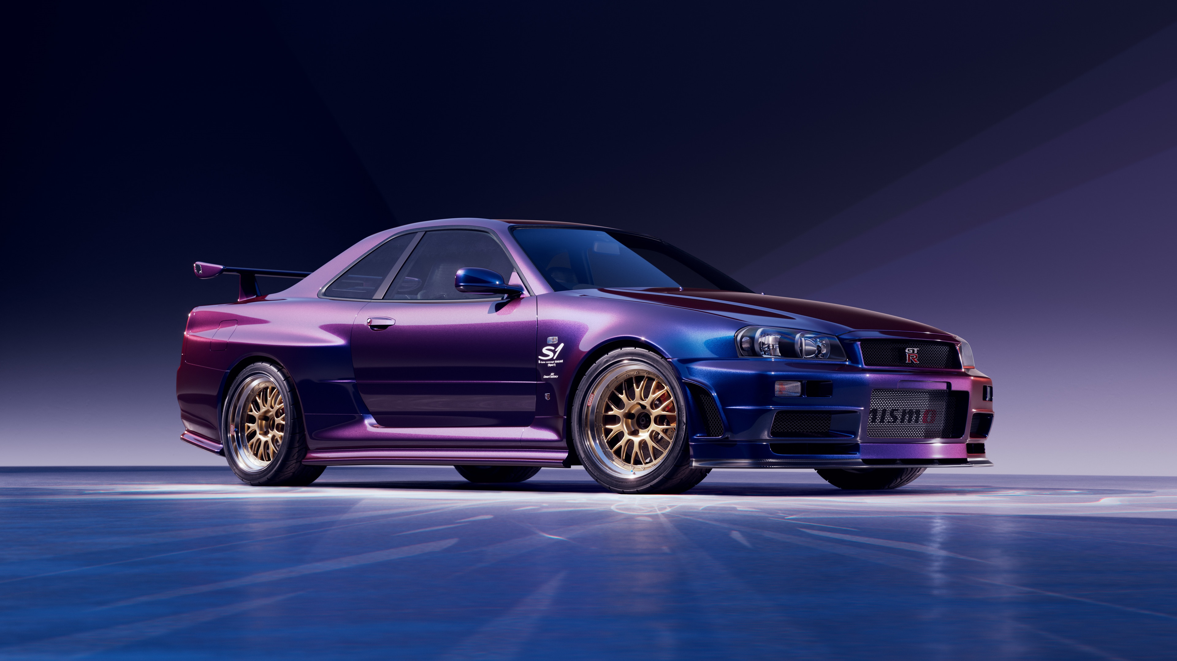 4K Nissan Skyline GT-R V-Spec HD Wallpaper
