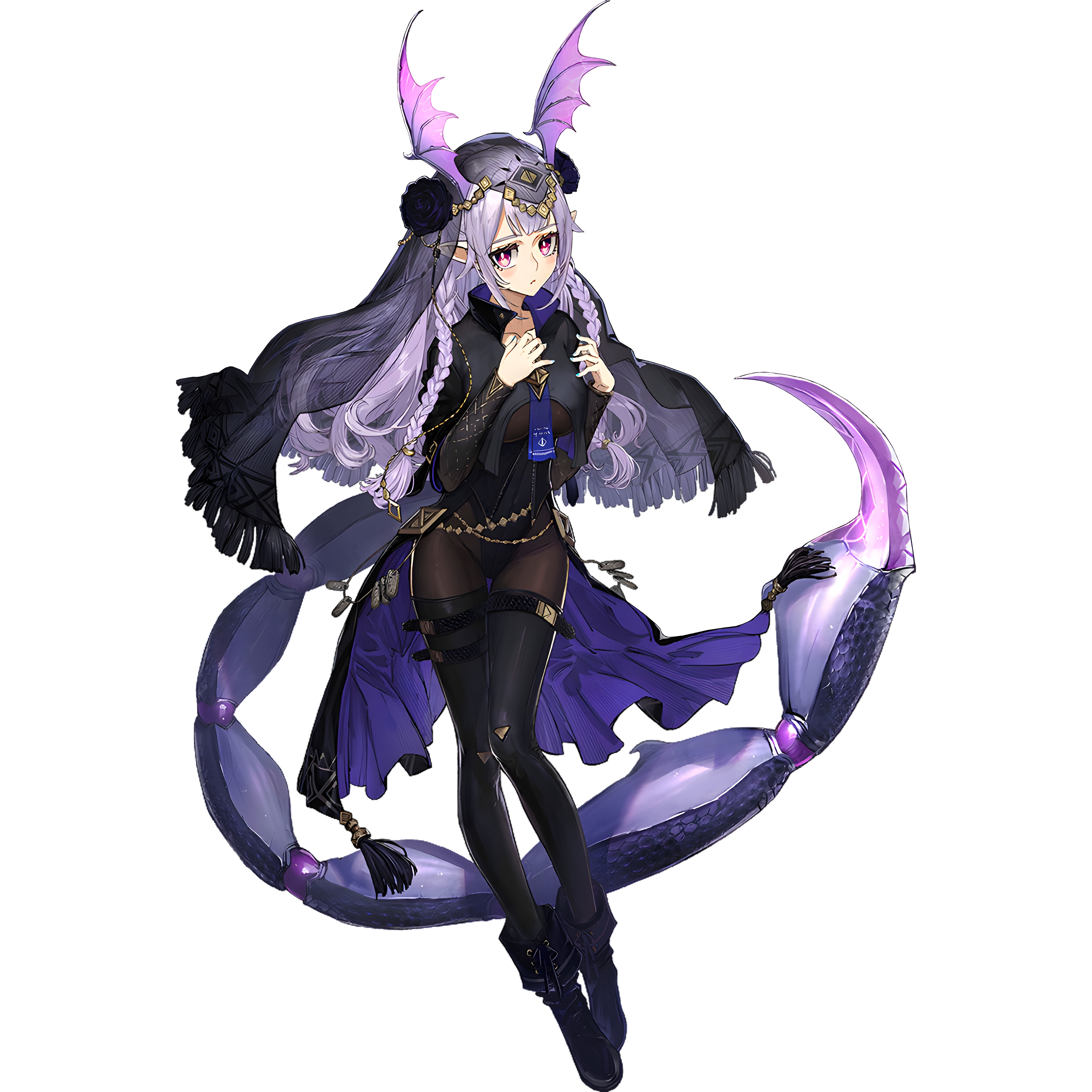 Manticore from Arknights with scorpion tail HD Wallpaper