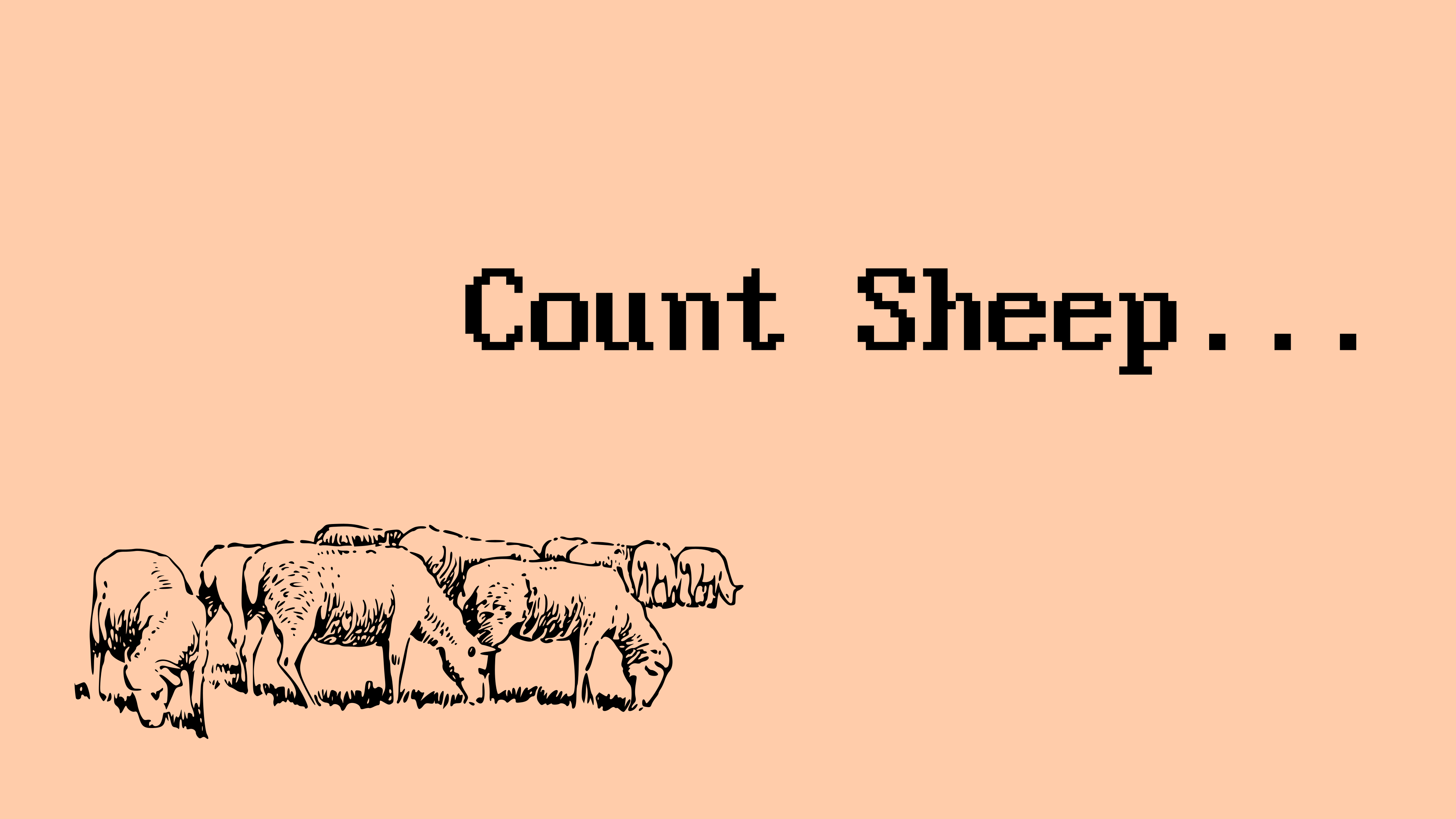 Count Sheep... HD Wallpaper