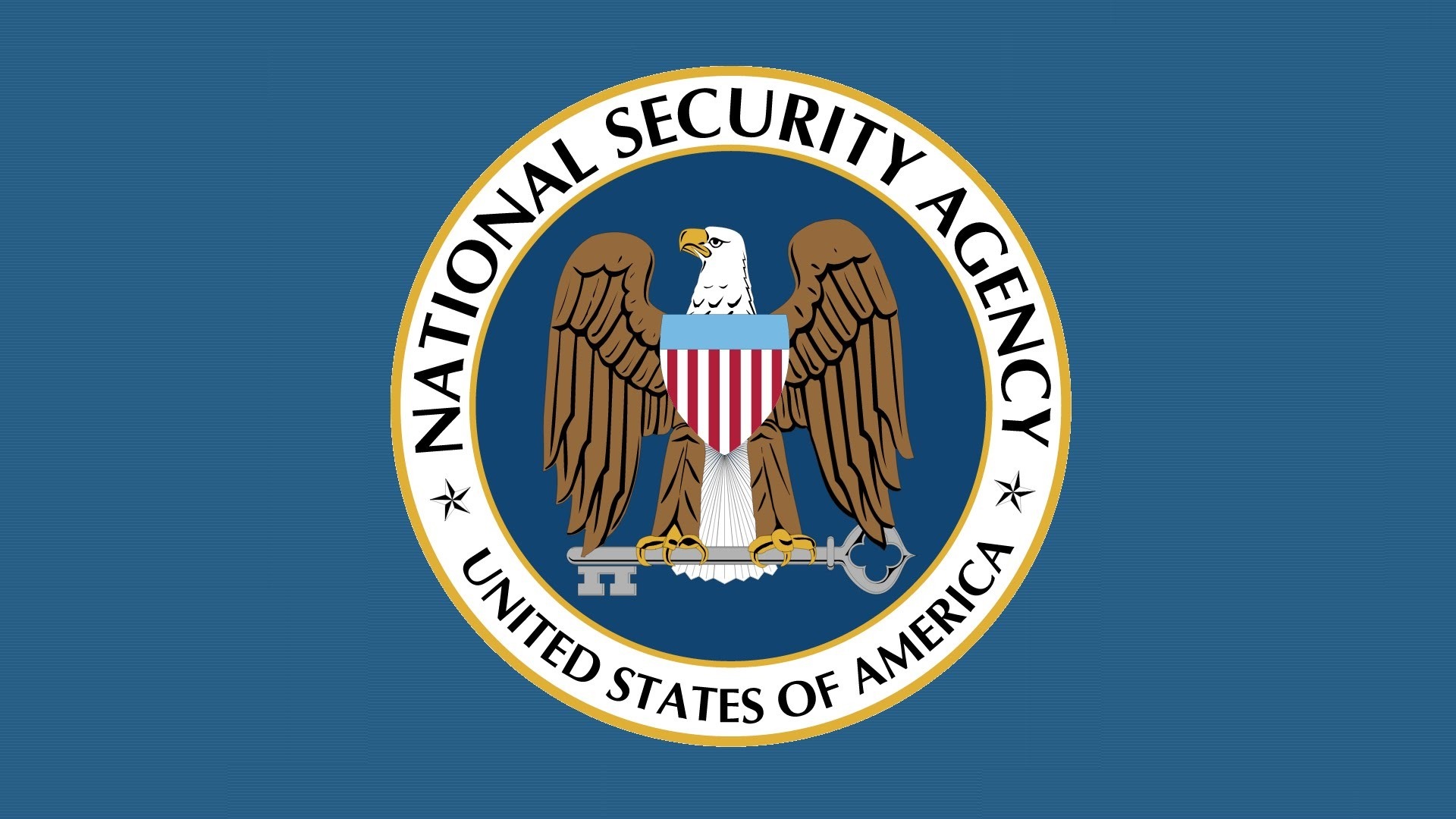 National Security Agency (NSA) logo with eagle HD Wallpaper