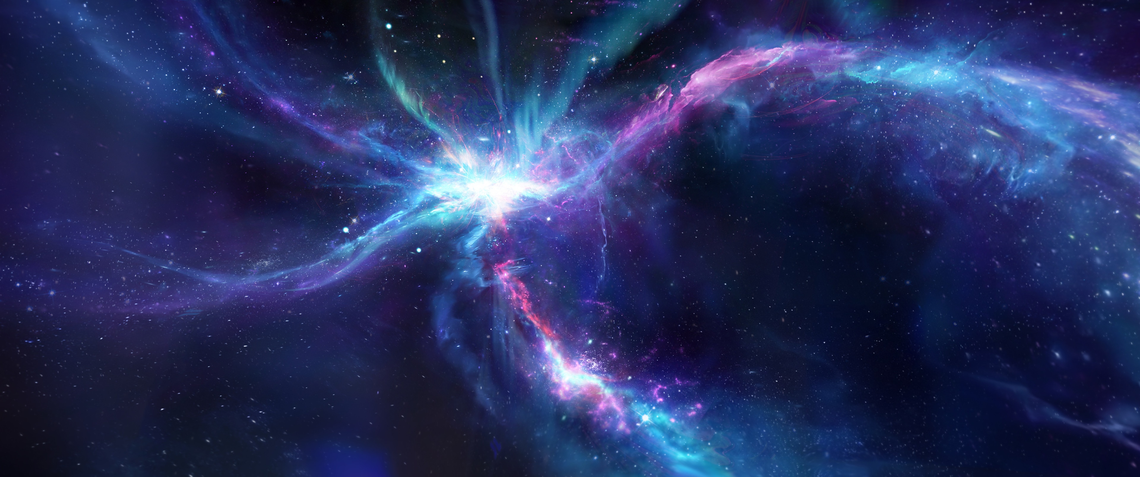 4K Space Art Nebula by Rutger van de Steeg HD Wallpaper