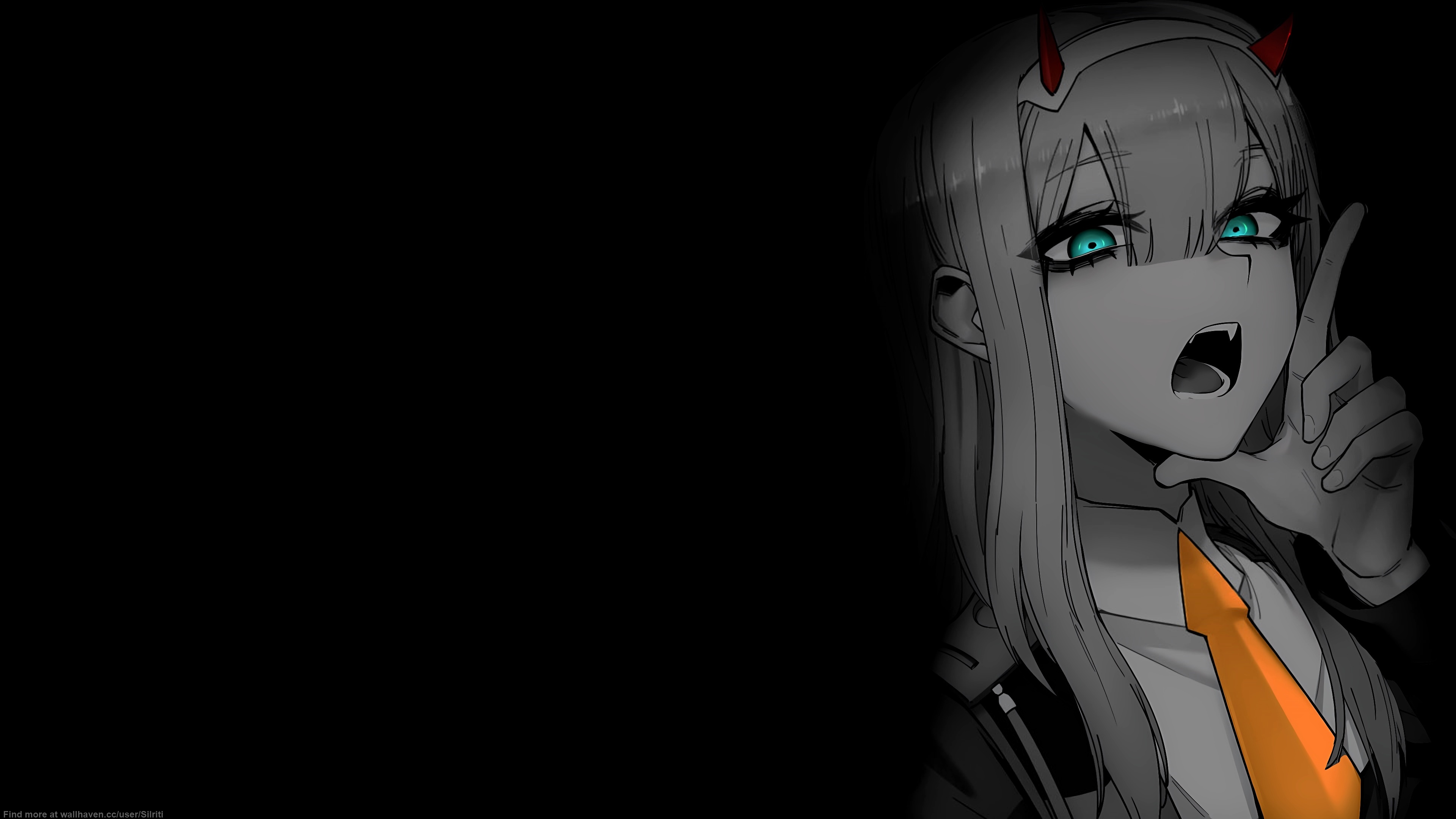 Zero Two from Darling in the FranXX HD Wallpaper