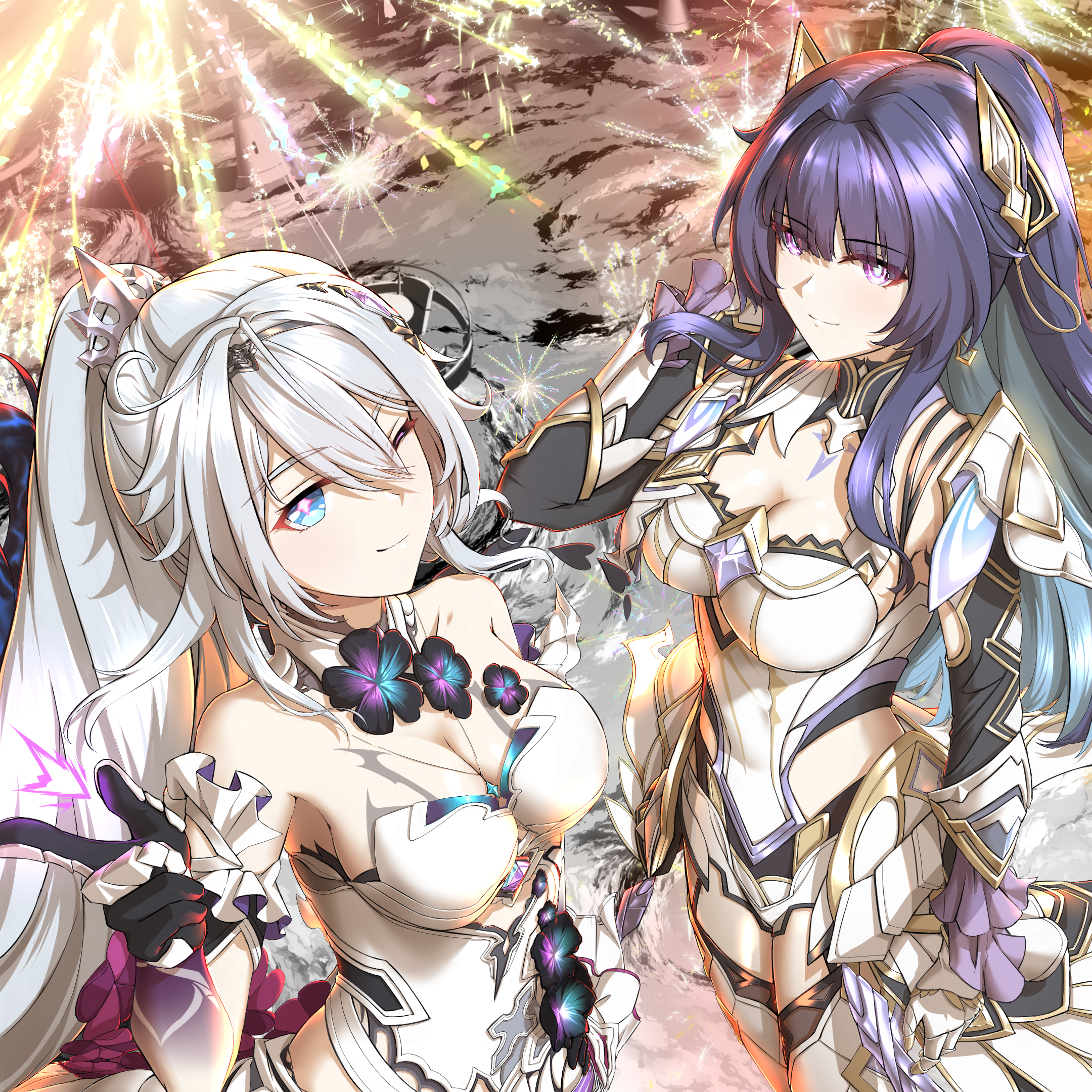 Honkai Impact 3rd: Kiana Kaslana and Raiden Mei HD Wallpaper
