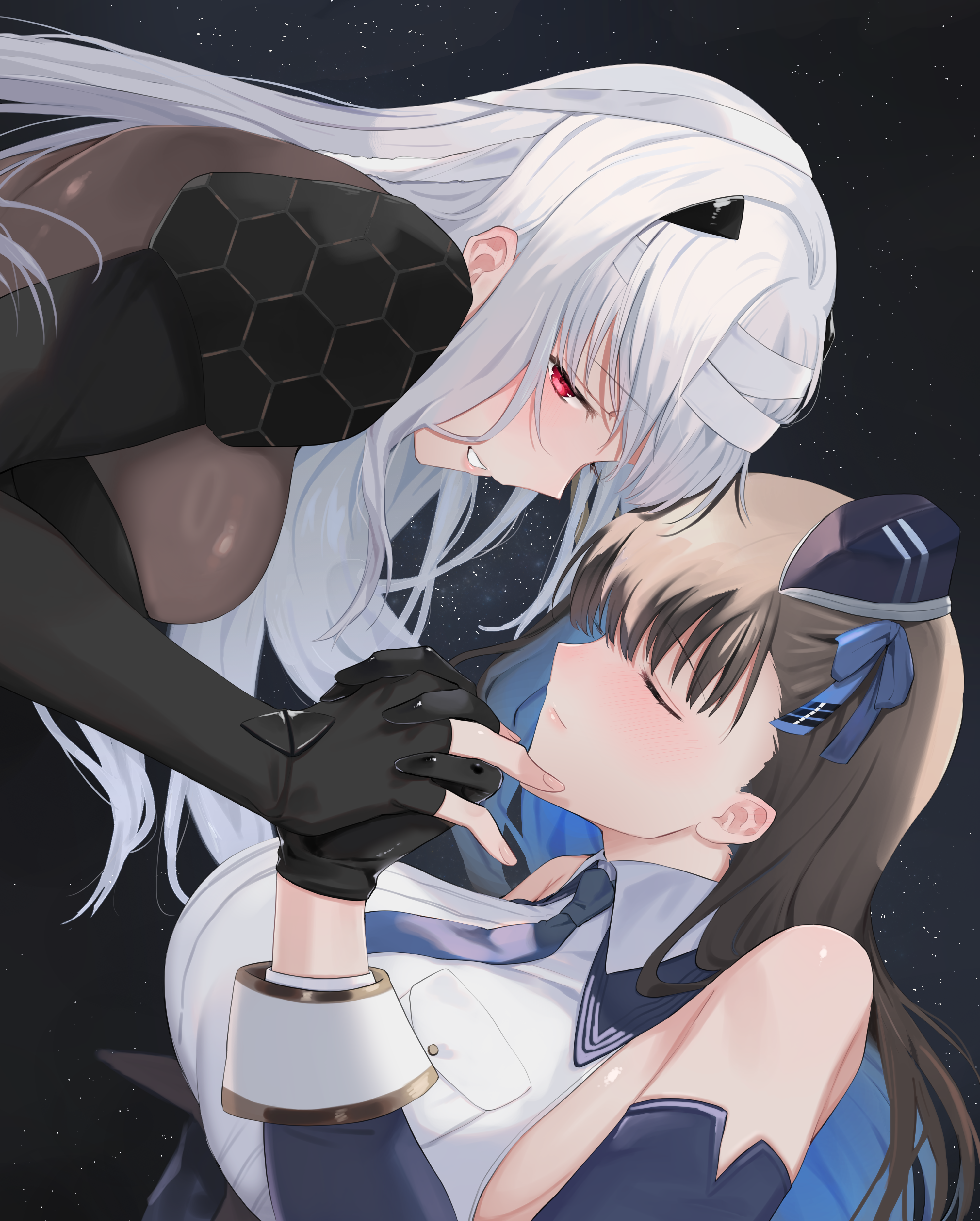Modernia and Marian from Nikke: The Goddess of Victory HD Phone Wallpaper