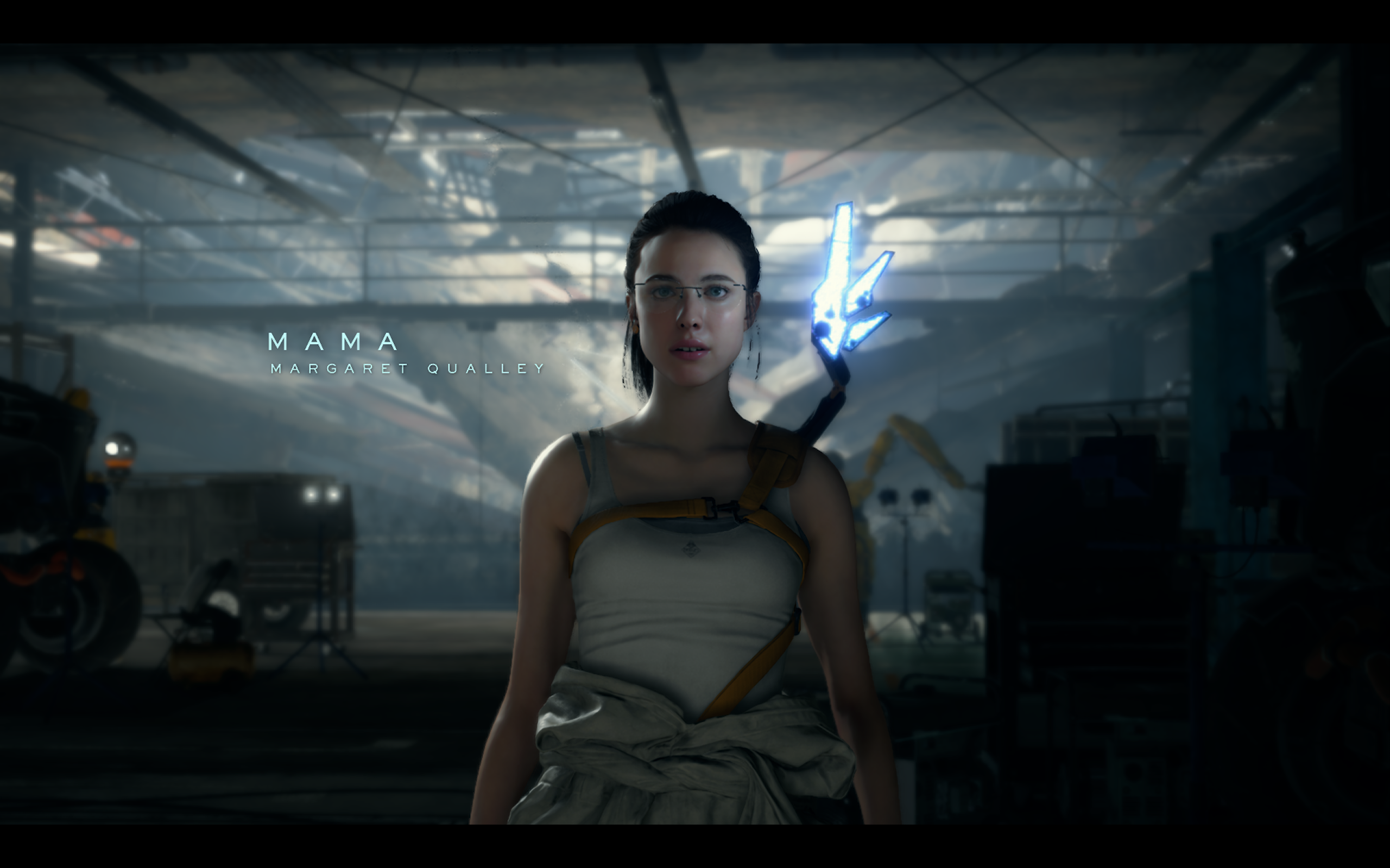 Mama (Margaret Qualley) in Death Stranding HD Wallpaper