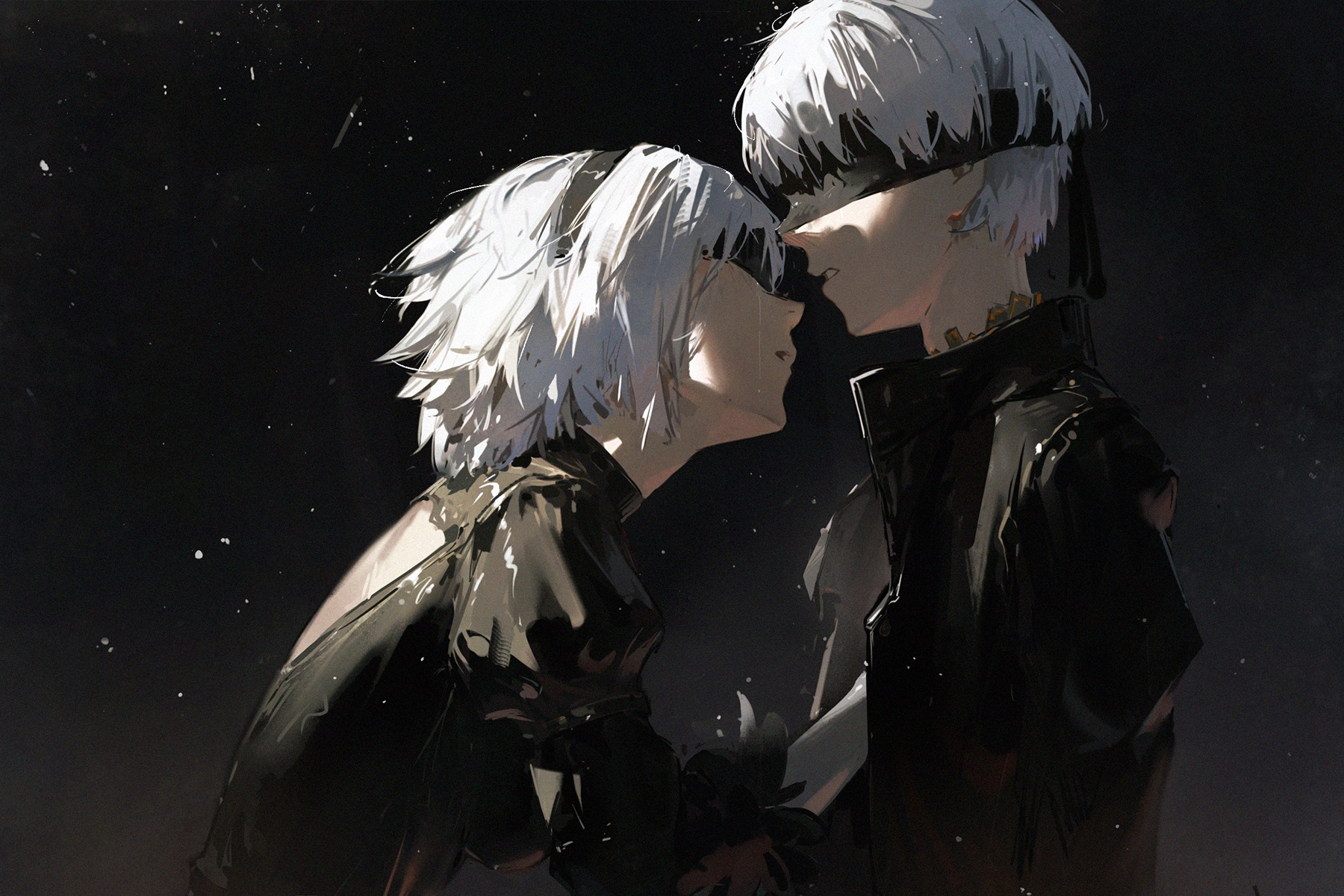 2B and 9S from Nier: Automata HD Wallpaper