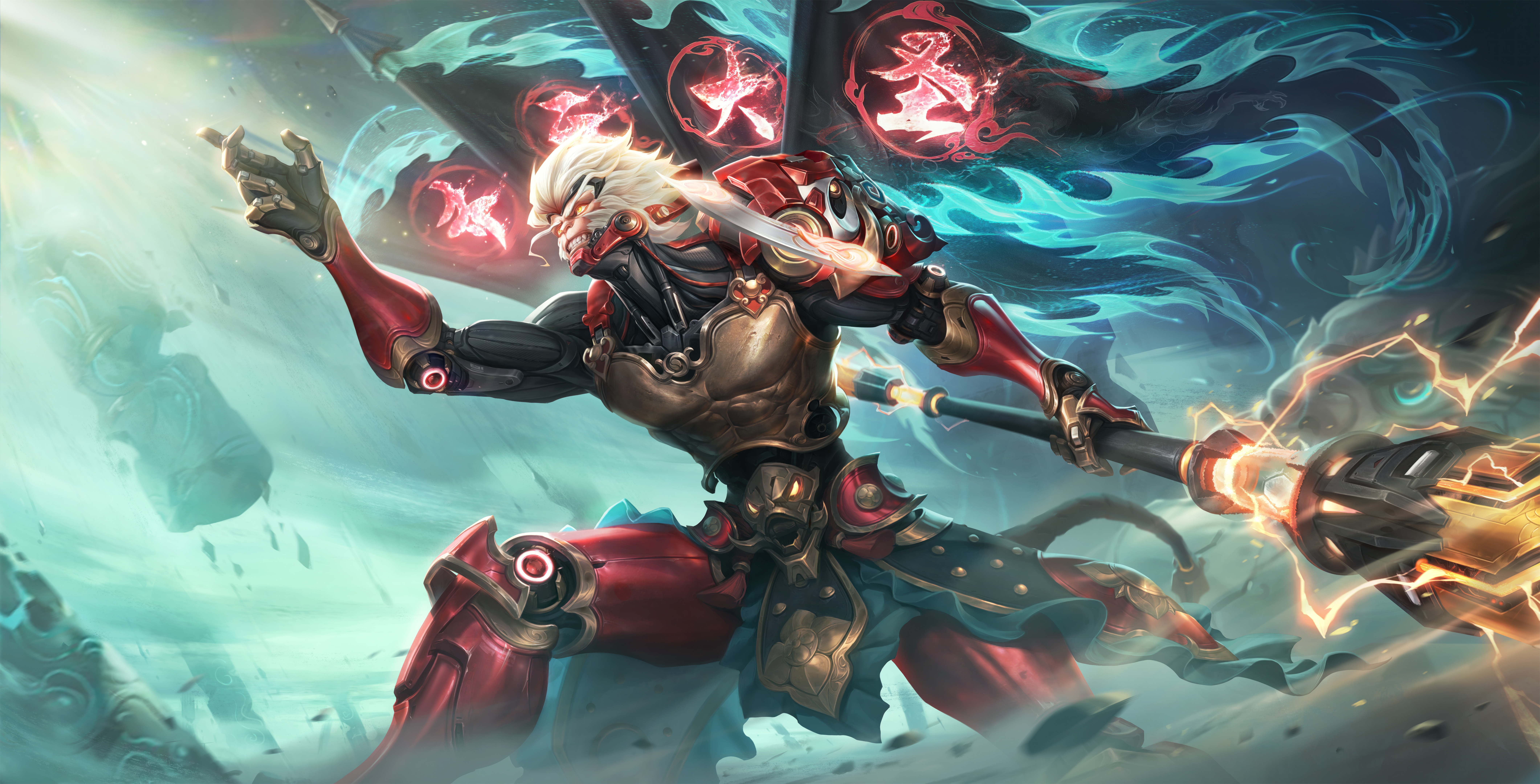 4K Honor of Kings Sun Wukong CG Art HD Wallpaper