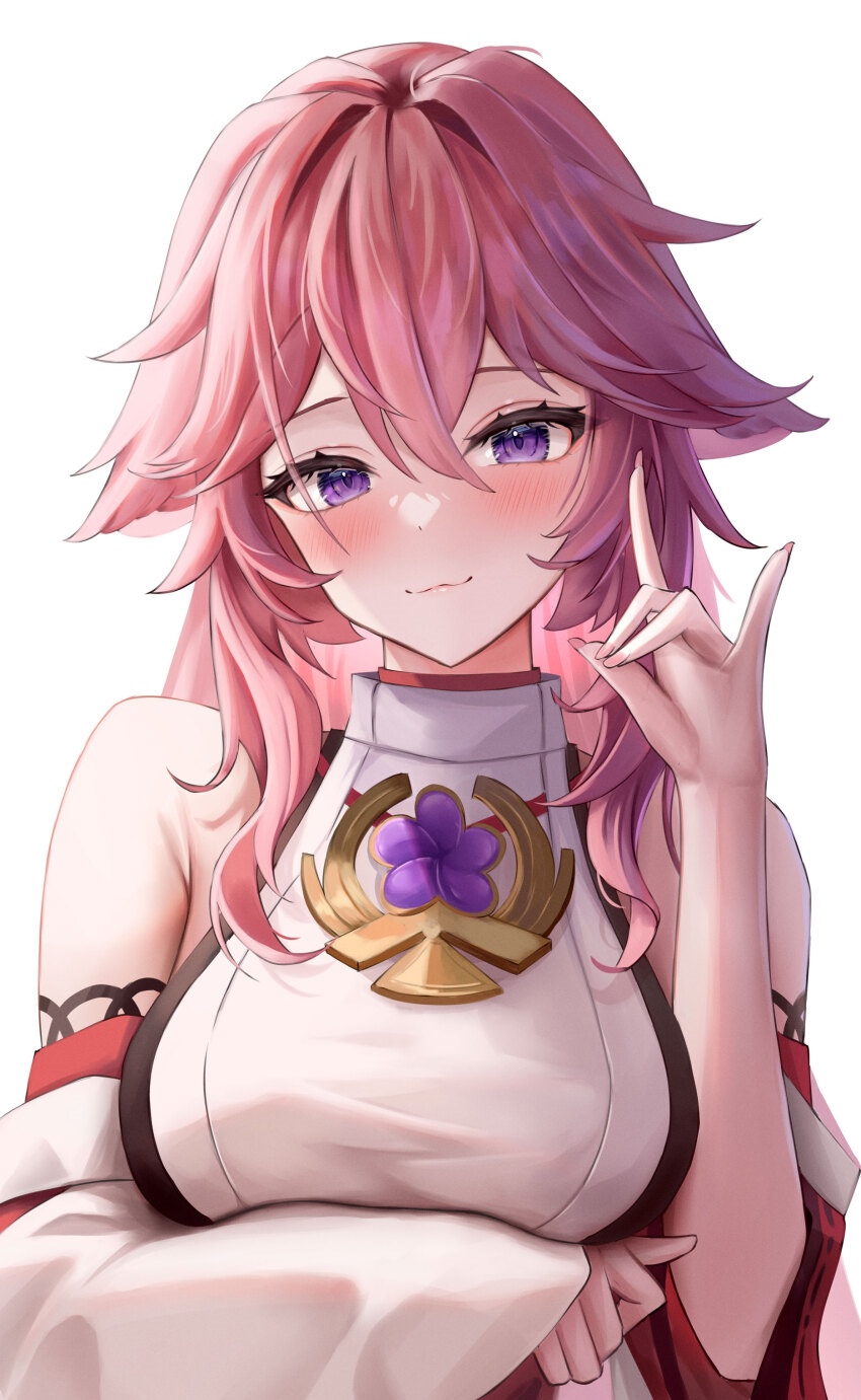 Yae Miko from Genshin Impact HD Phone Wallpaper