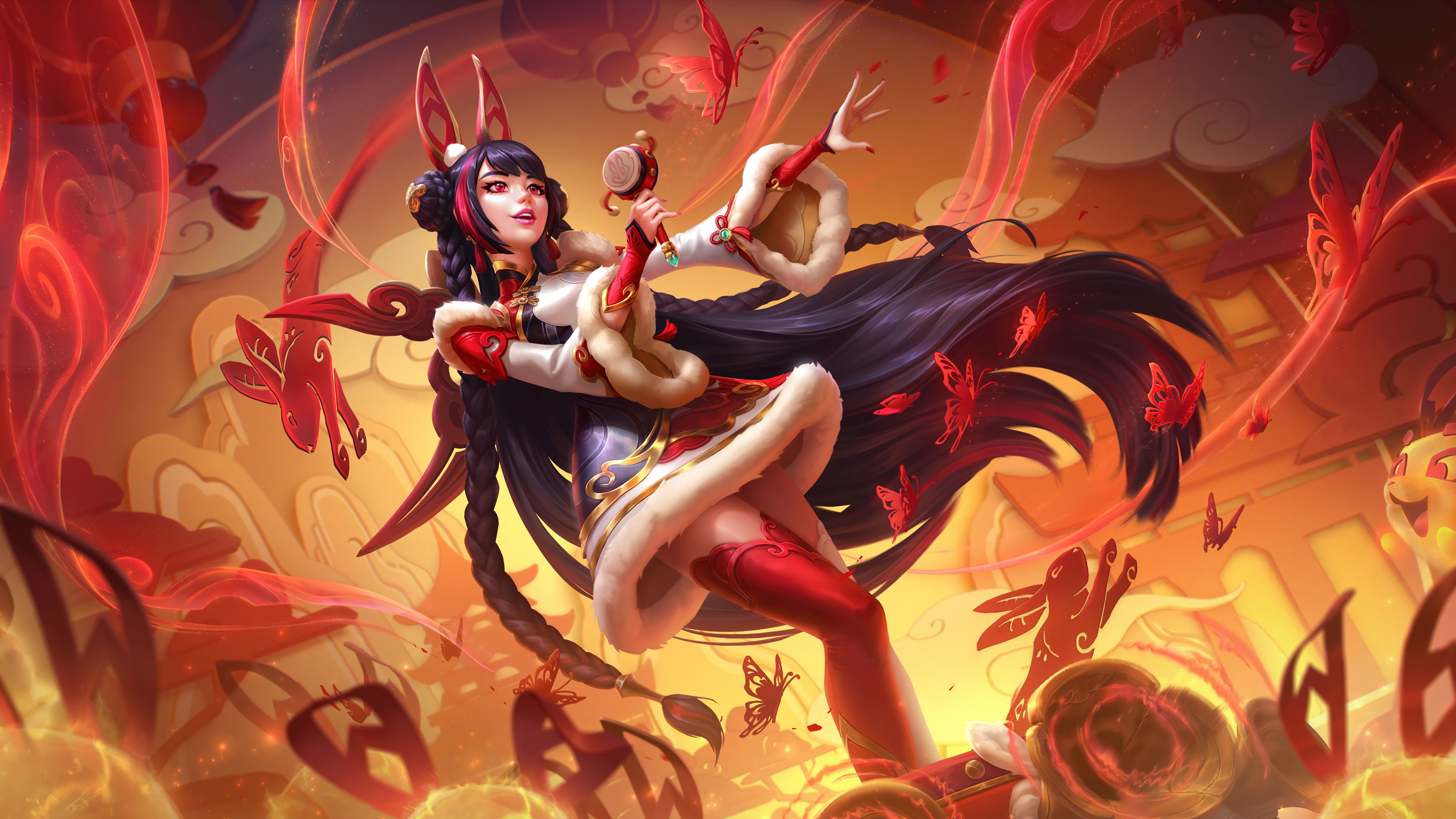 4K Mythmaker Seraphine League of Legends Wild Rift HD Wallpaper