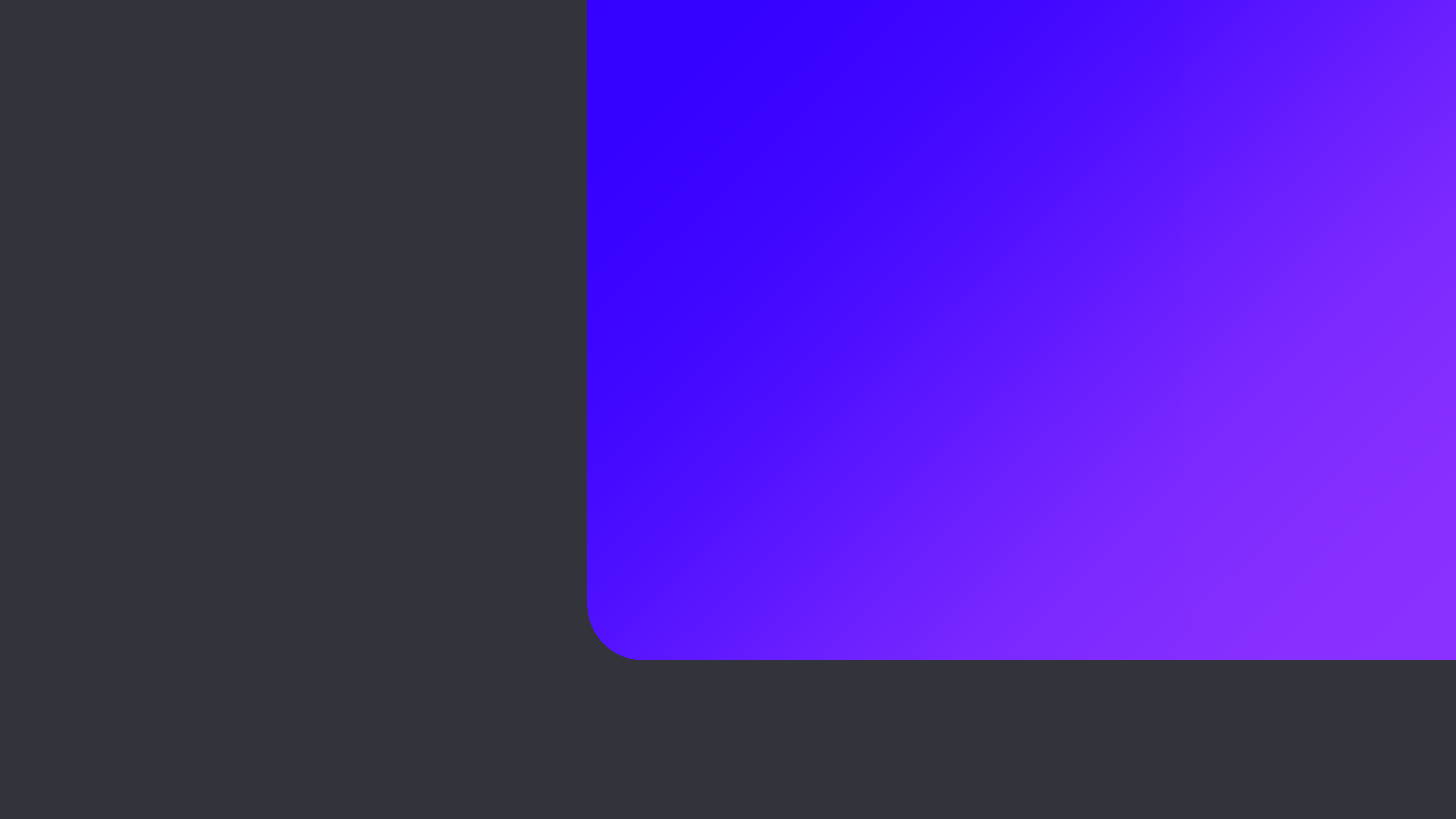 4K simple gray and blue gradient background HD Wallpaper