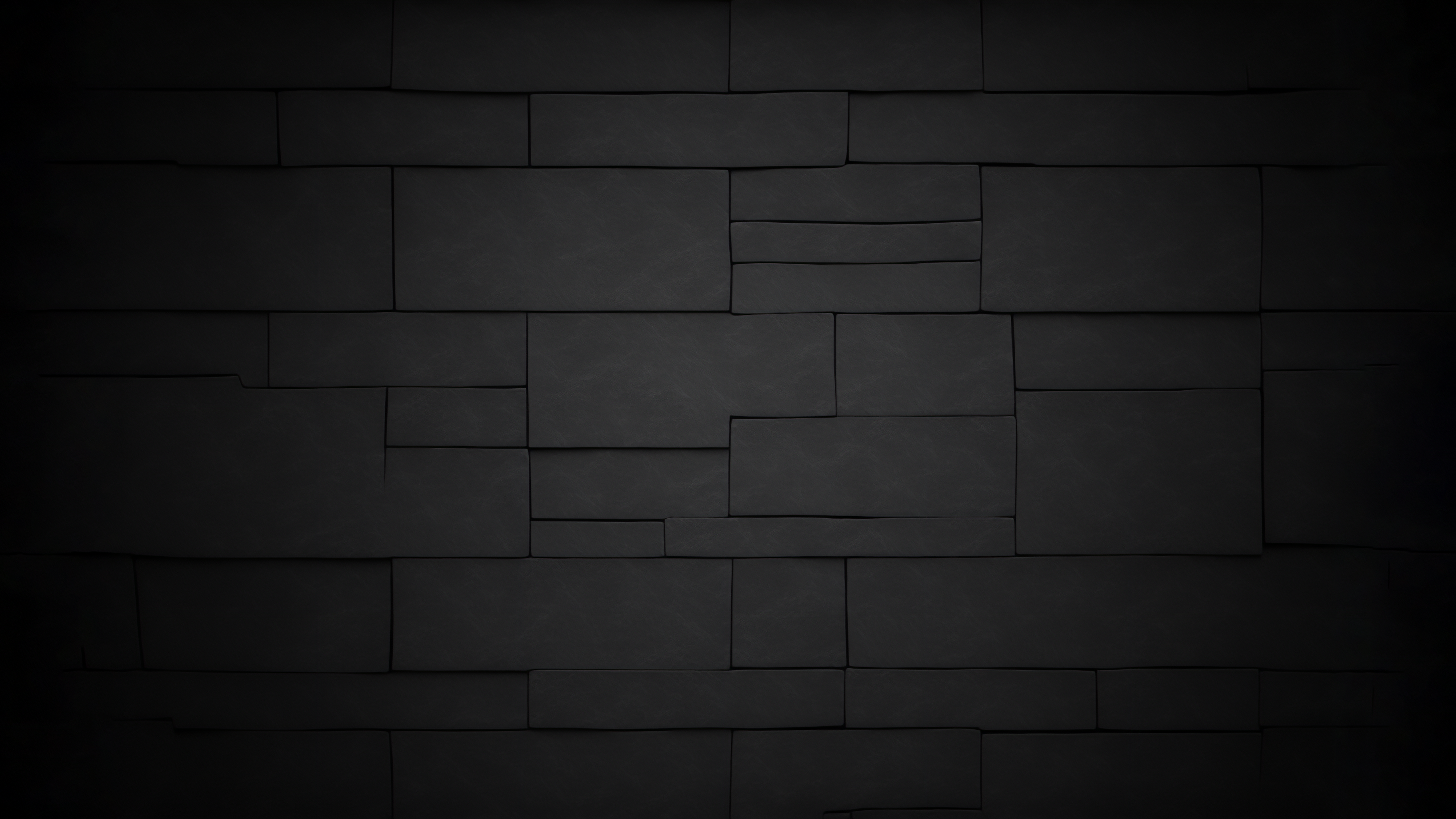 Dark gray stone wall with minimalist pattern HD Wallpaper