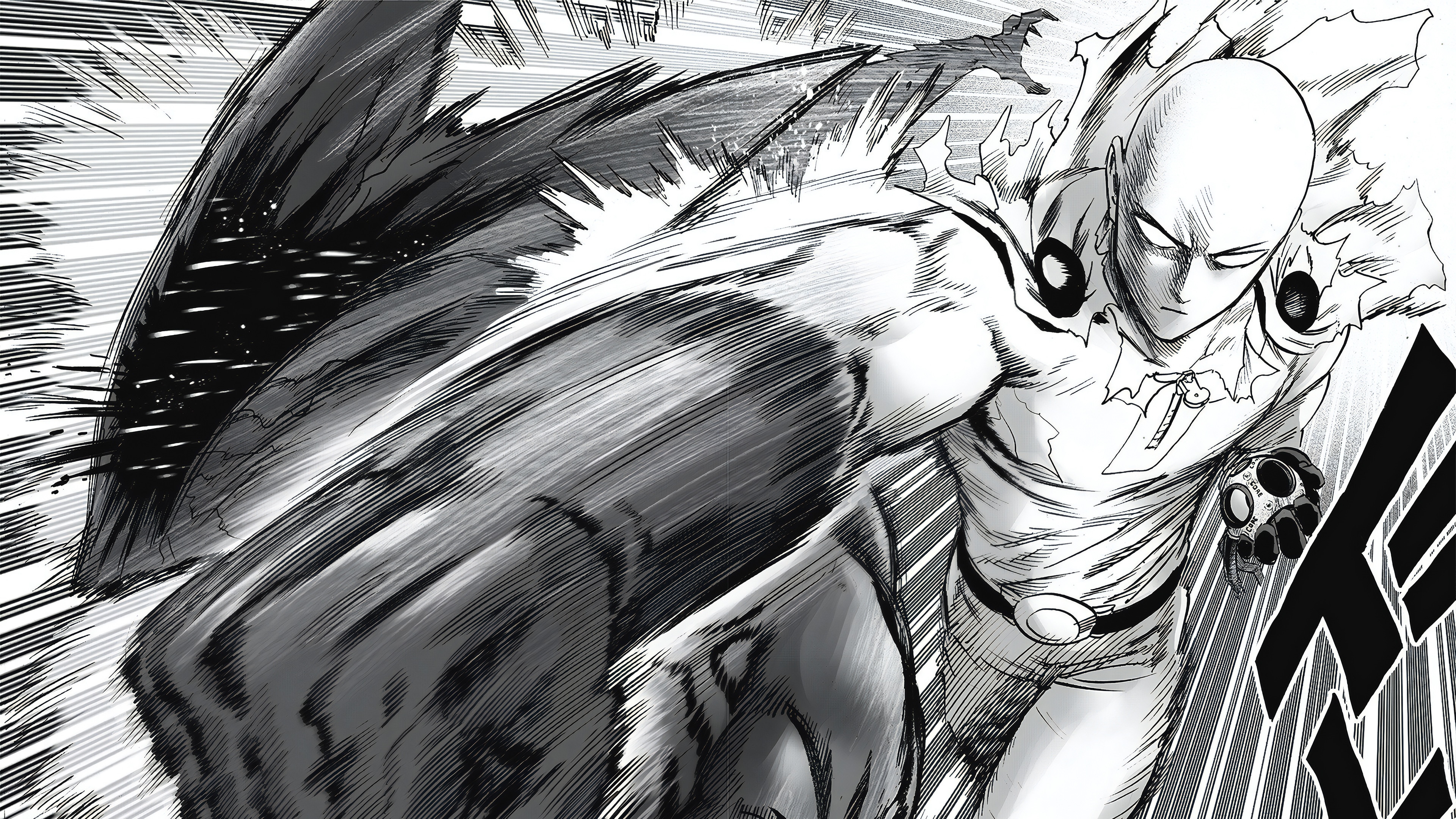 Saitama from One-Punch Man manga HD Wallpaper
