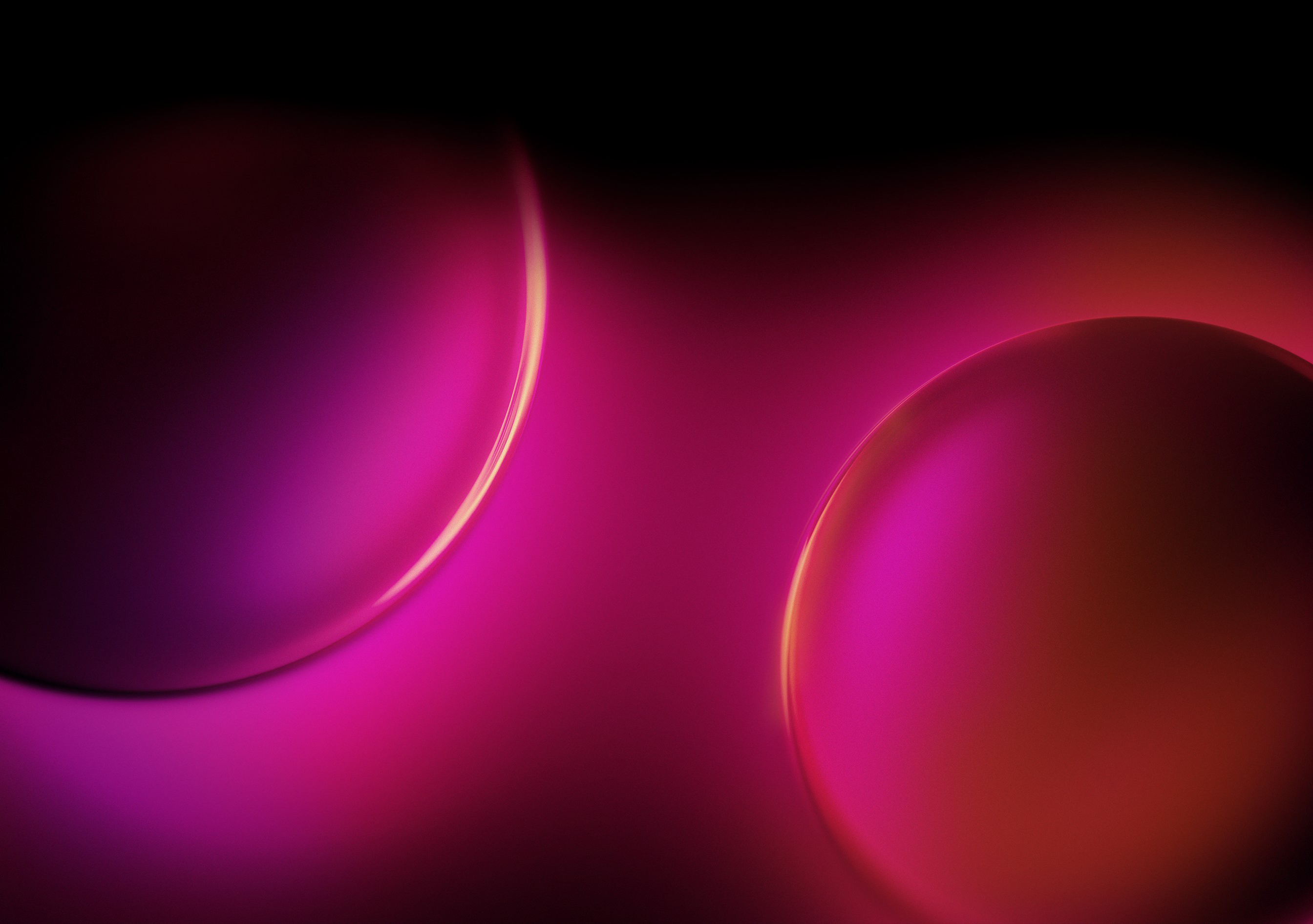 Abstract Red and Purple Spheres HD Wallpaper