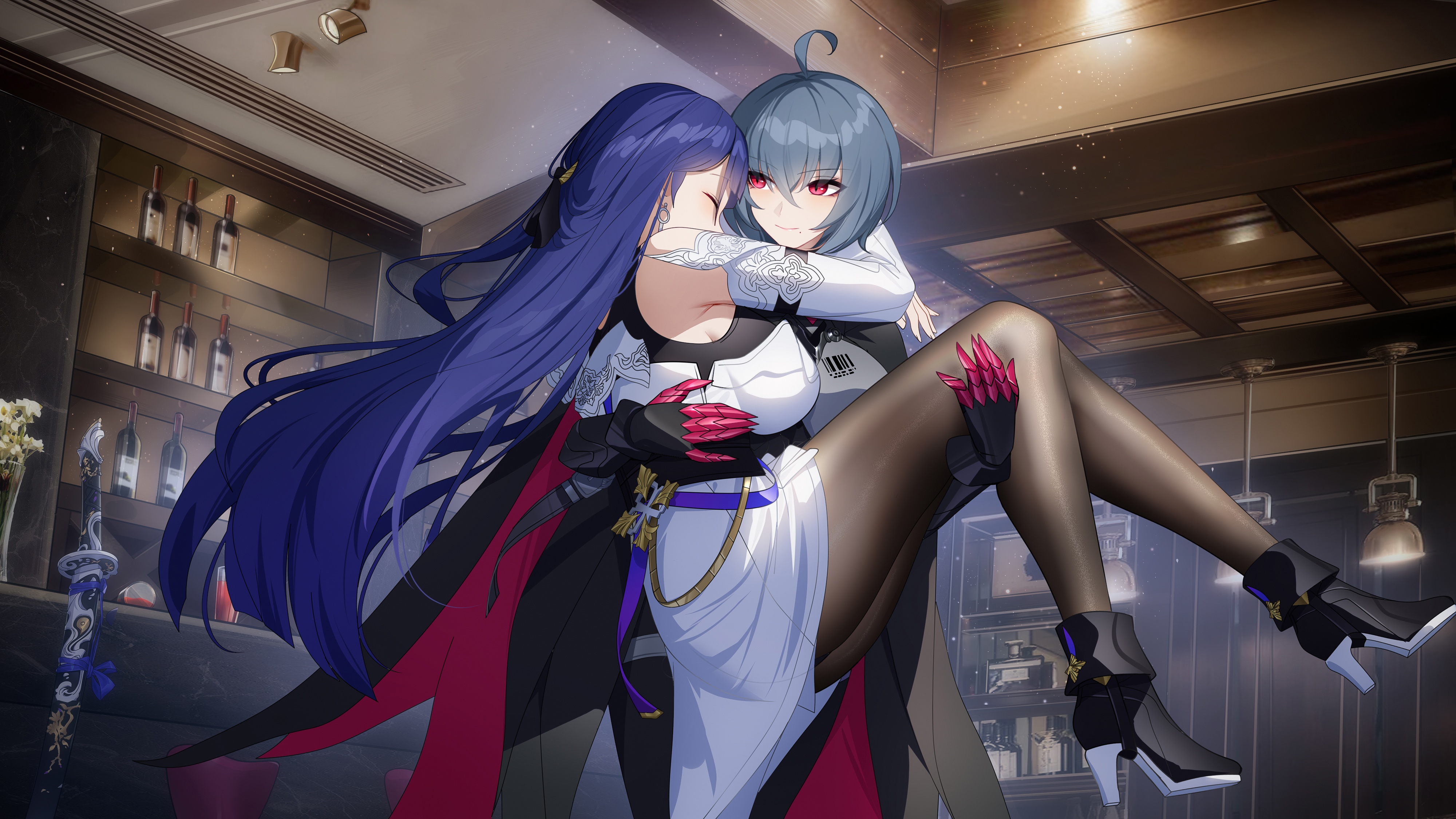 4K Raiden Mei and companion in Honkai Impact 3rd HD Wallpaper
