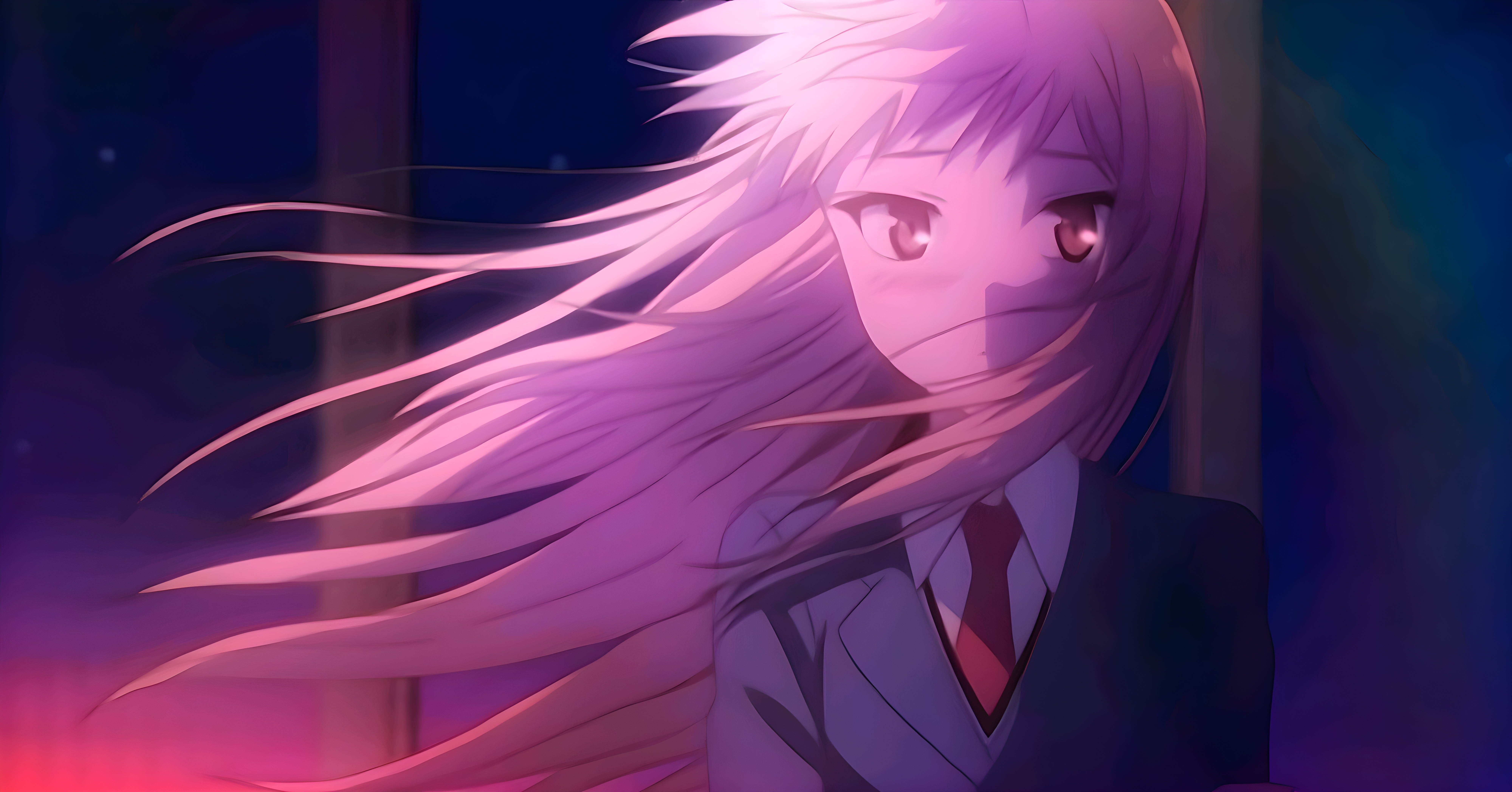 4K Anime screenshot of Shiina Mashiro from Sakurasou no Pet na Kanojo HD Wallpaper