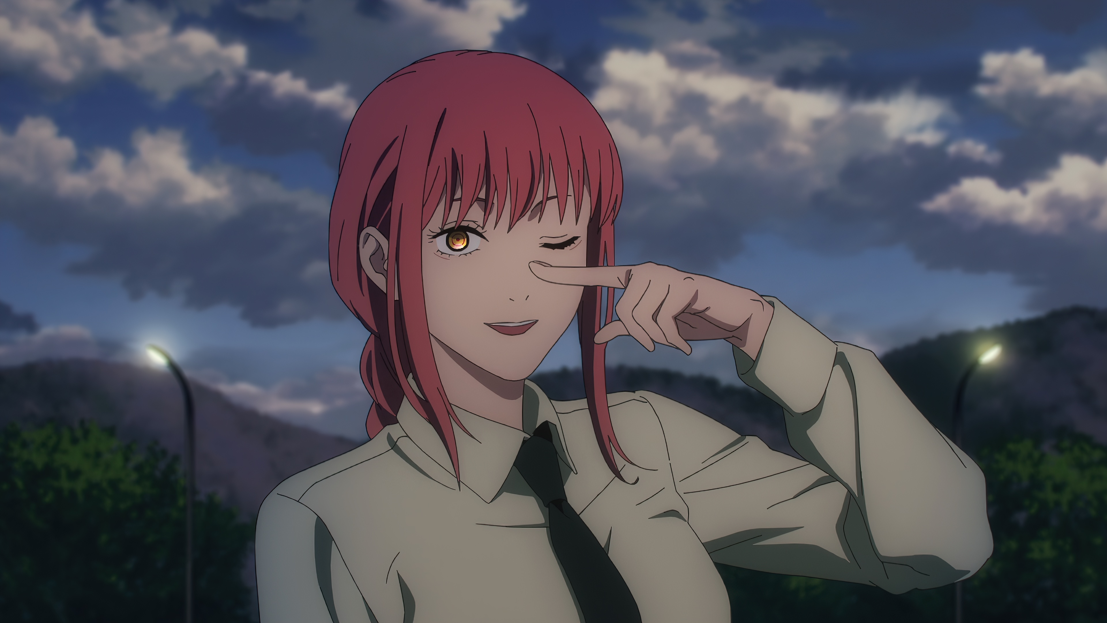 Makima from Chainsaw Man HD Wallpaper