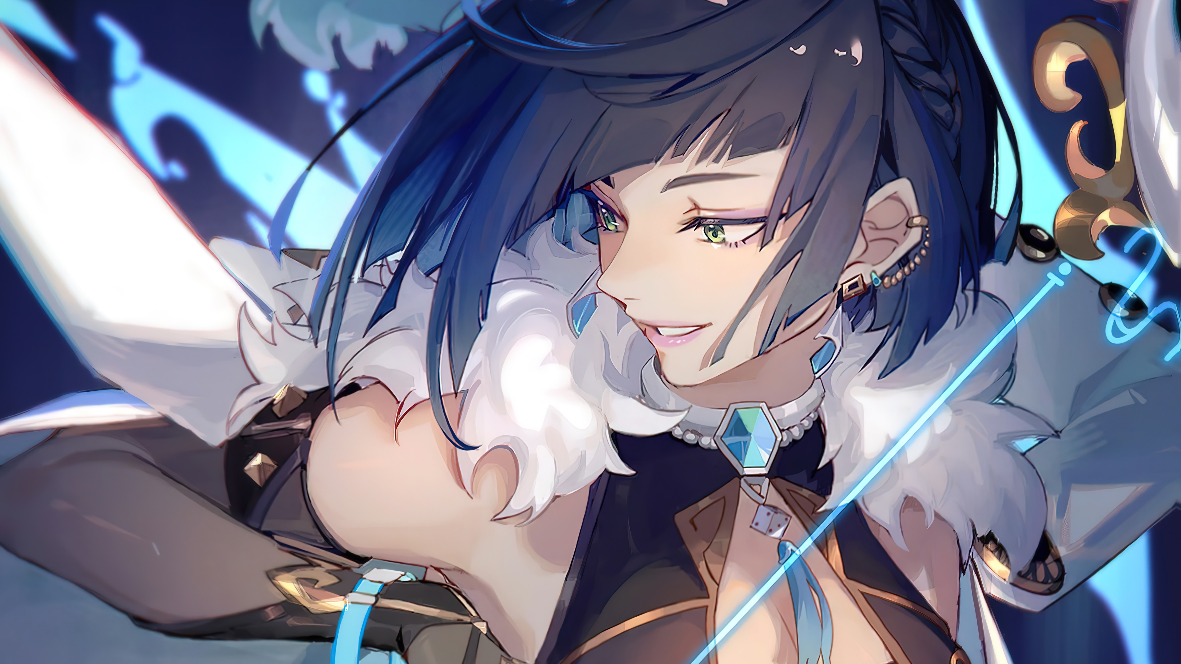 4K Genshin Impact Yelan HD Wallpaper
