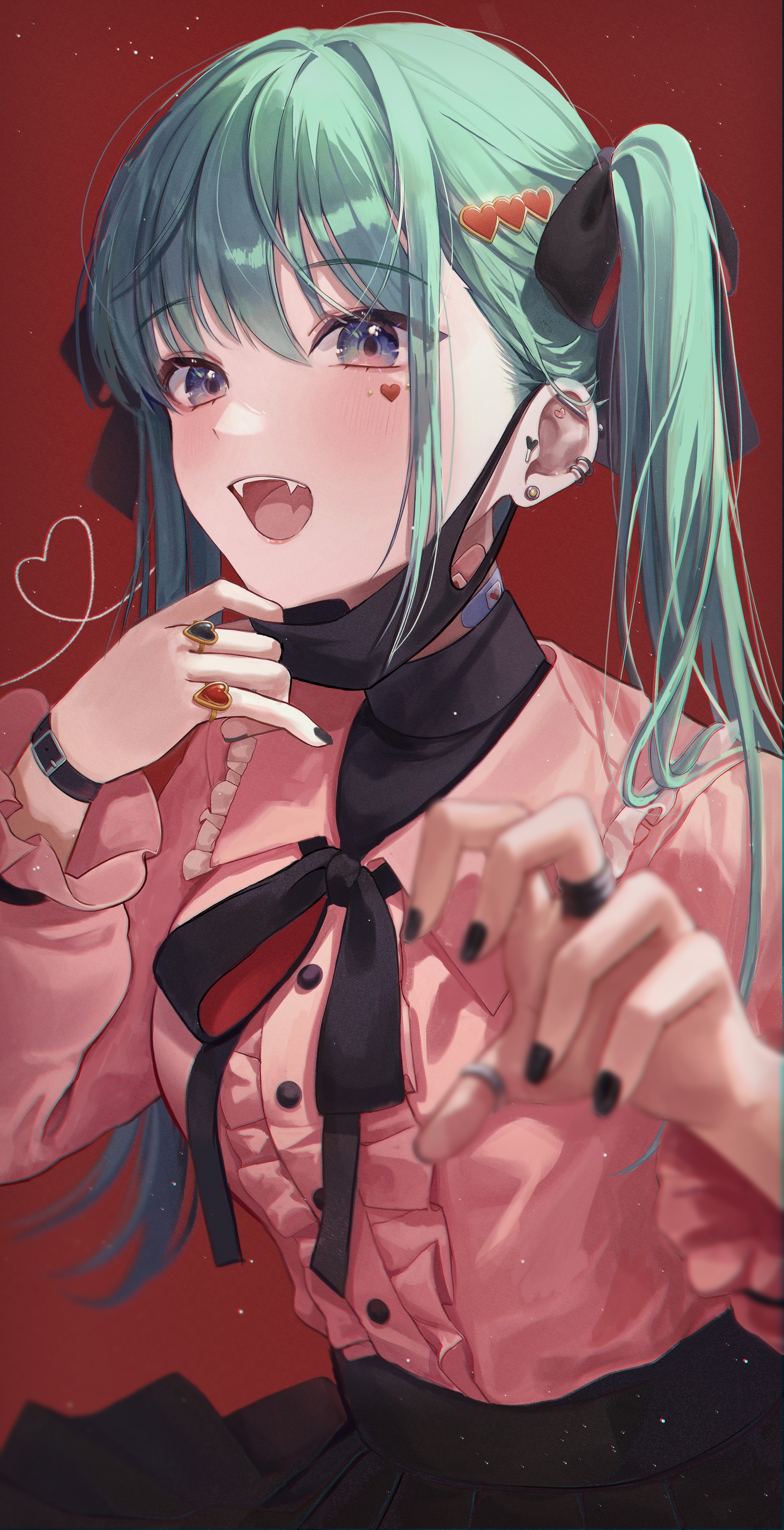 Hatsune Miku with blue twintails and mask HD Phone Wallpaper