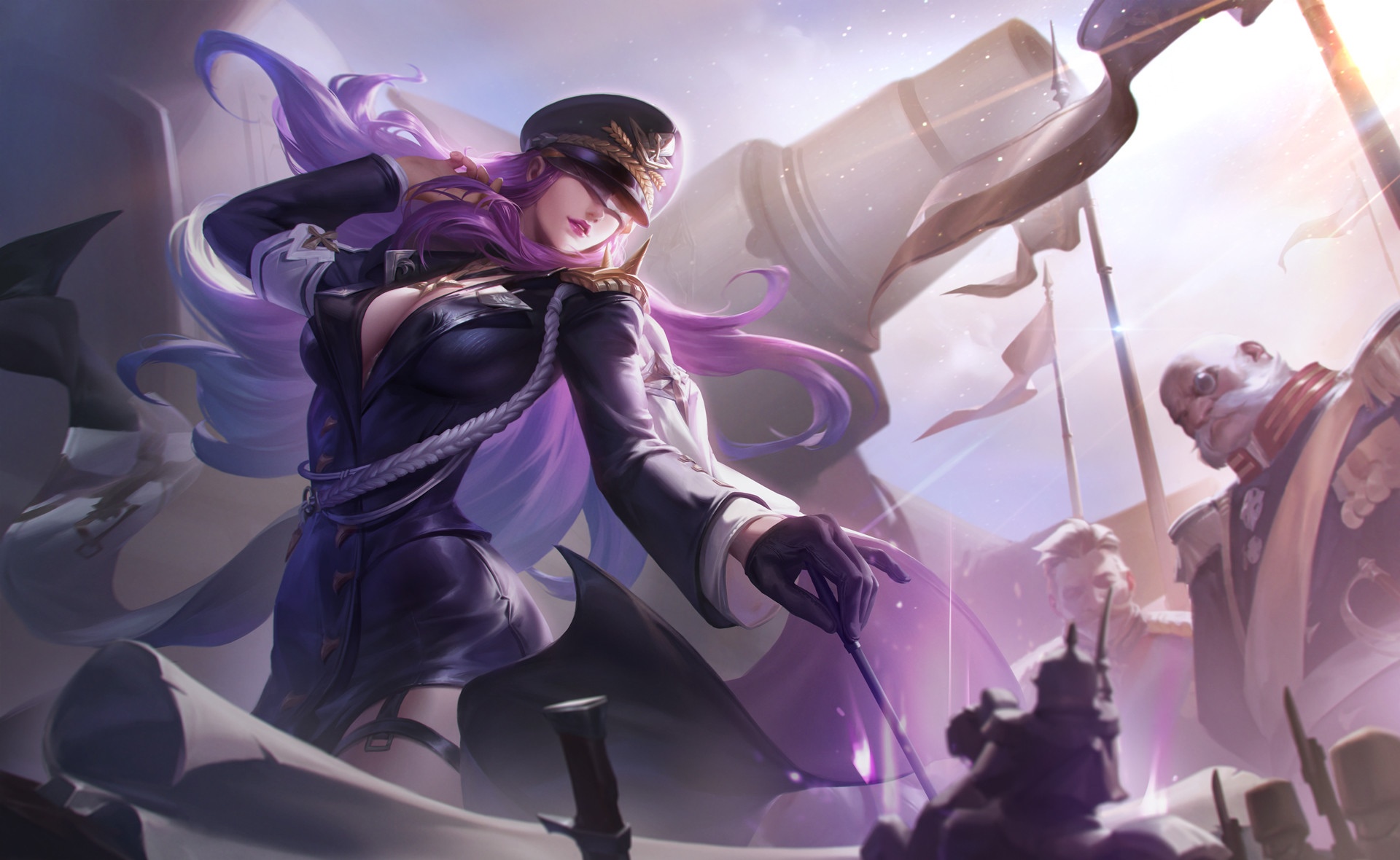 Arena of Valor character in military uniform HD Wallpaper