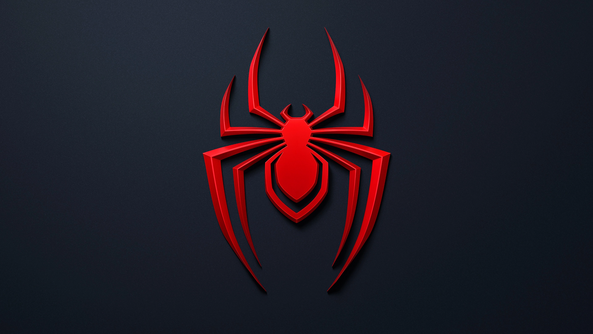 Miles Morales Spider-Man Logo HD Wallpaper