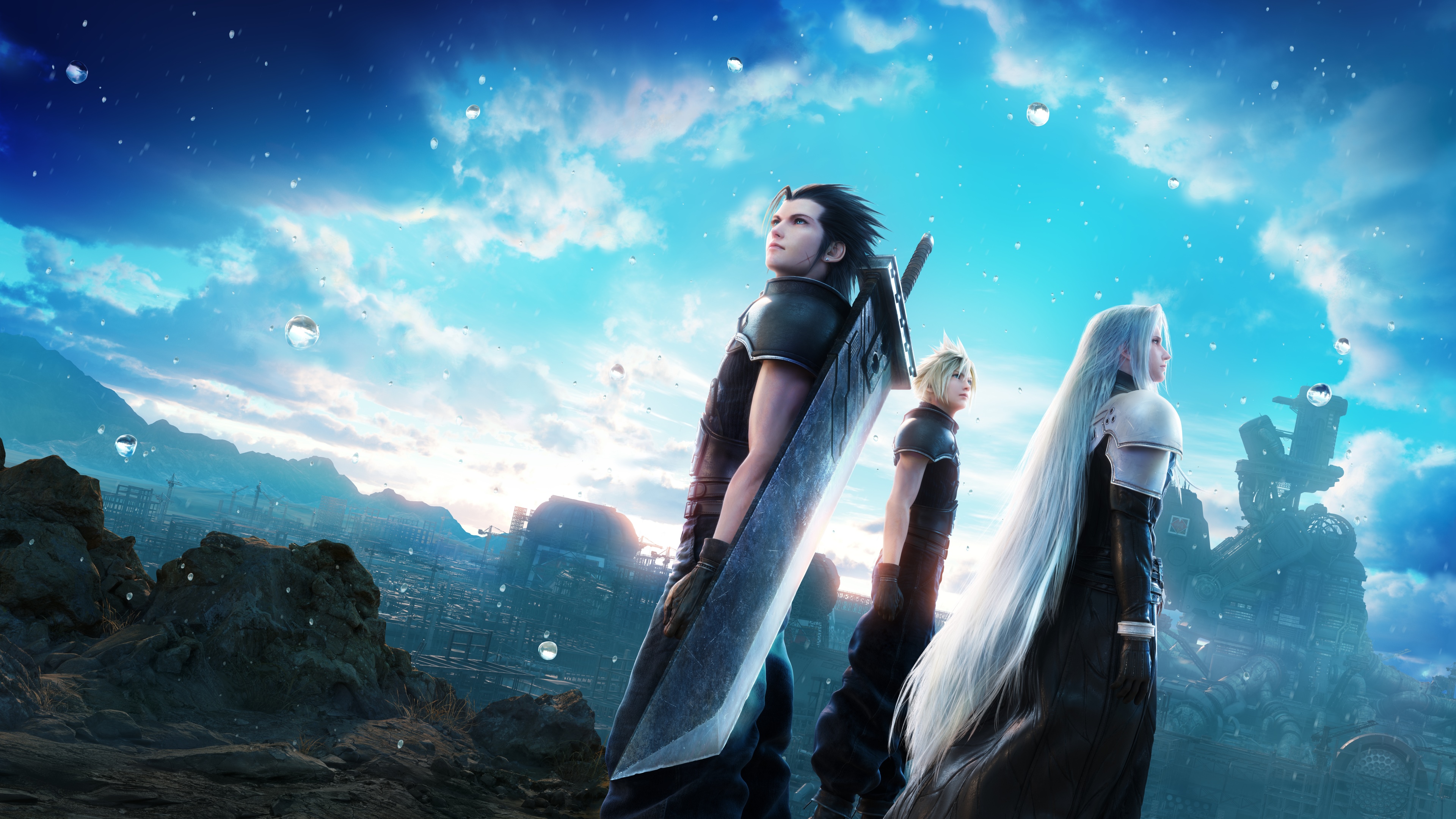 Final Fantasy VII: Zack Fair, Cloud Strife, Sephiroth HD Wallpaper