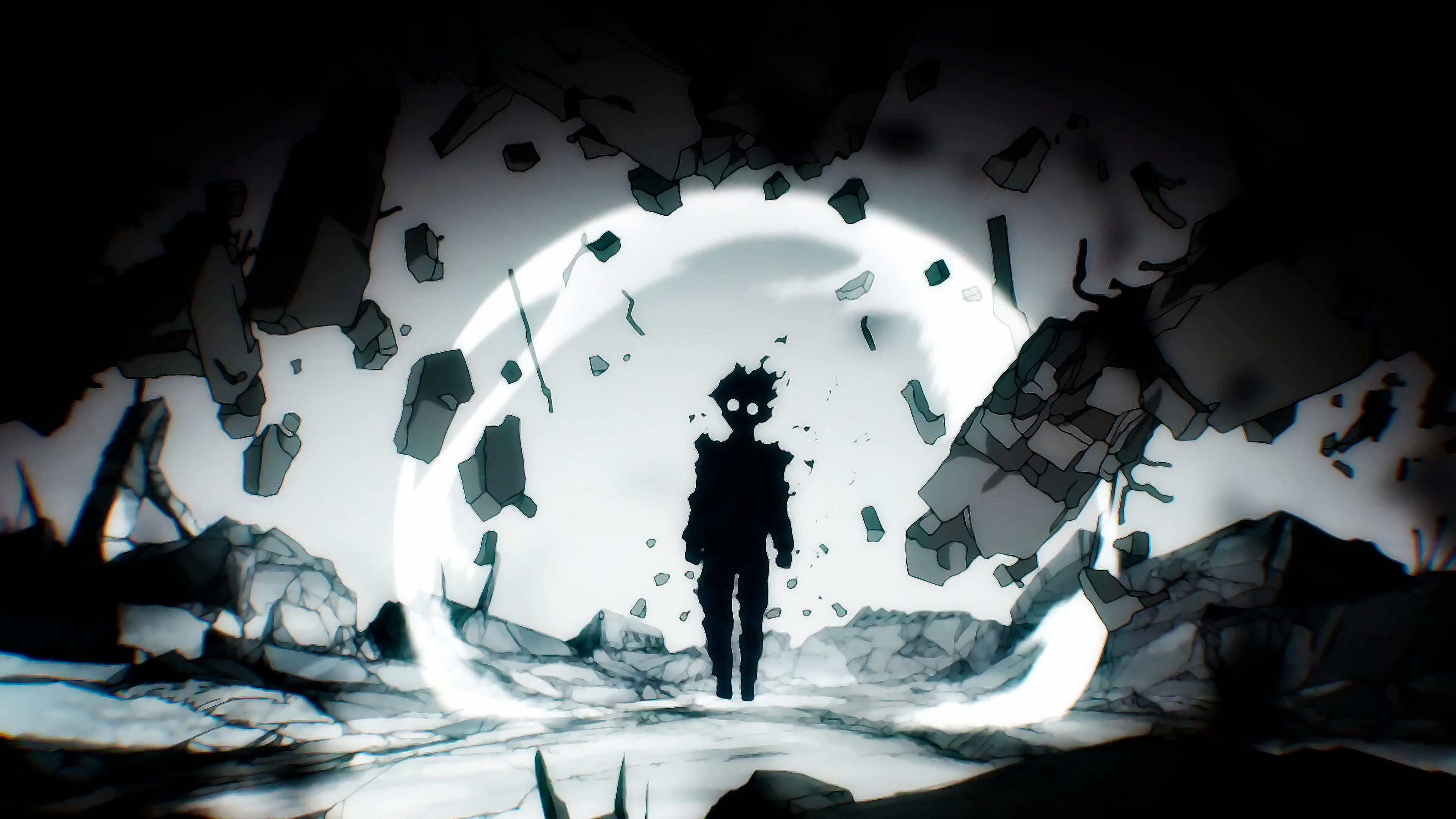 4K Mob Psycho 100 Anime Boy HD Wallpaper