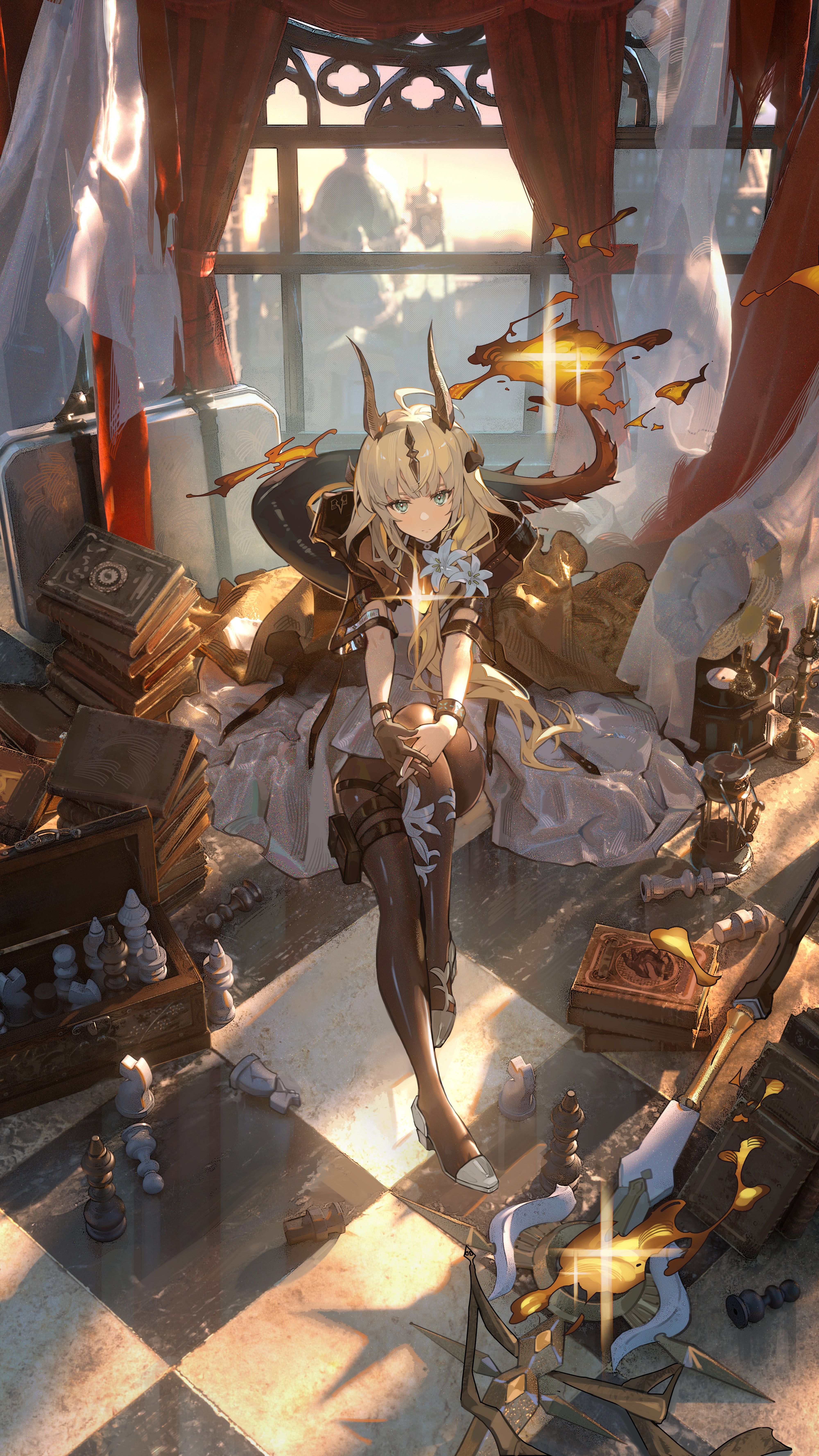 4K Reed The Flame Shadow Arknights HD Phone Wallpaper