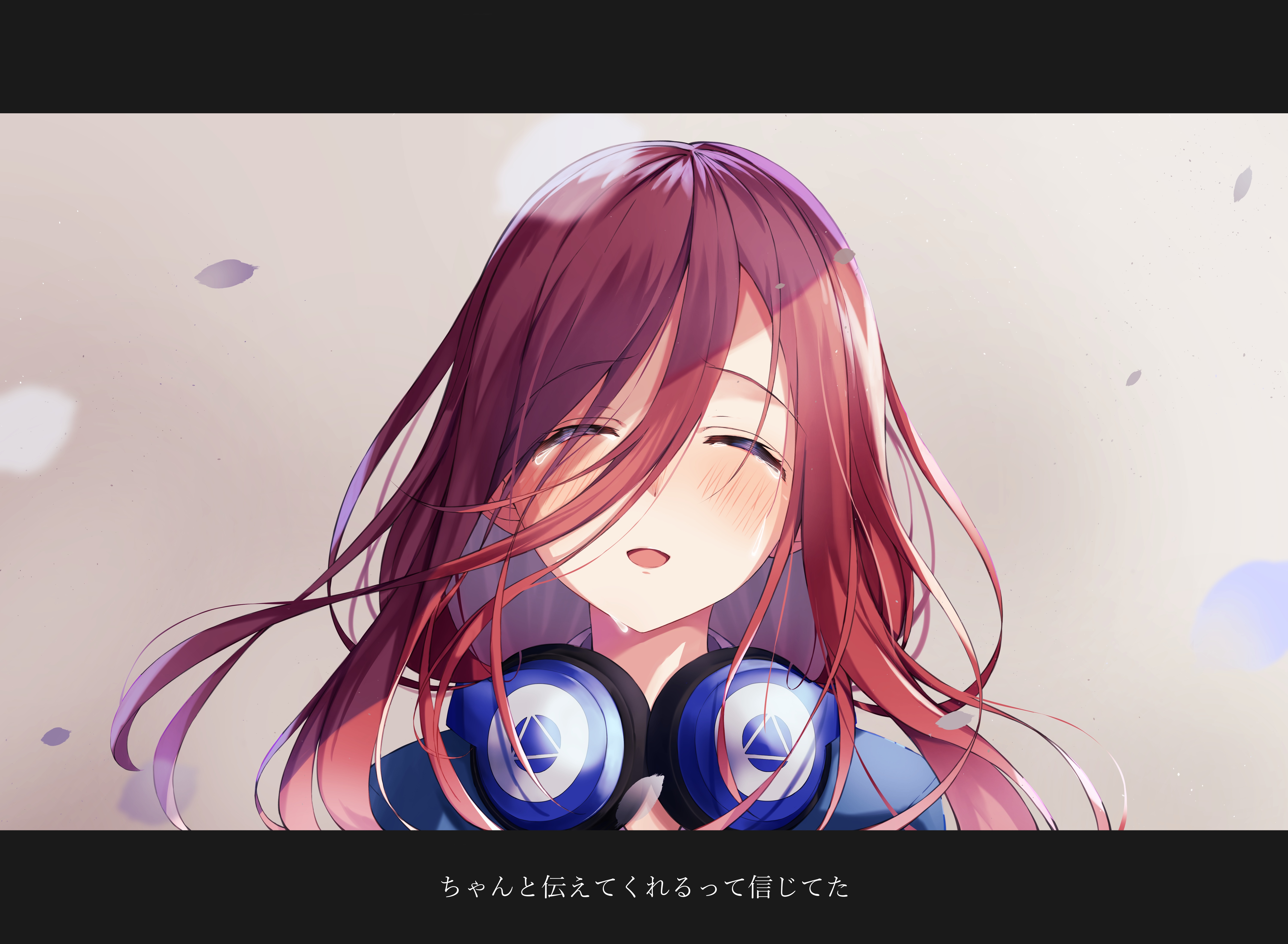 4K Nakano Miku from 5-toubun no Hanayome HD Wallpaper