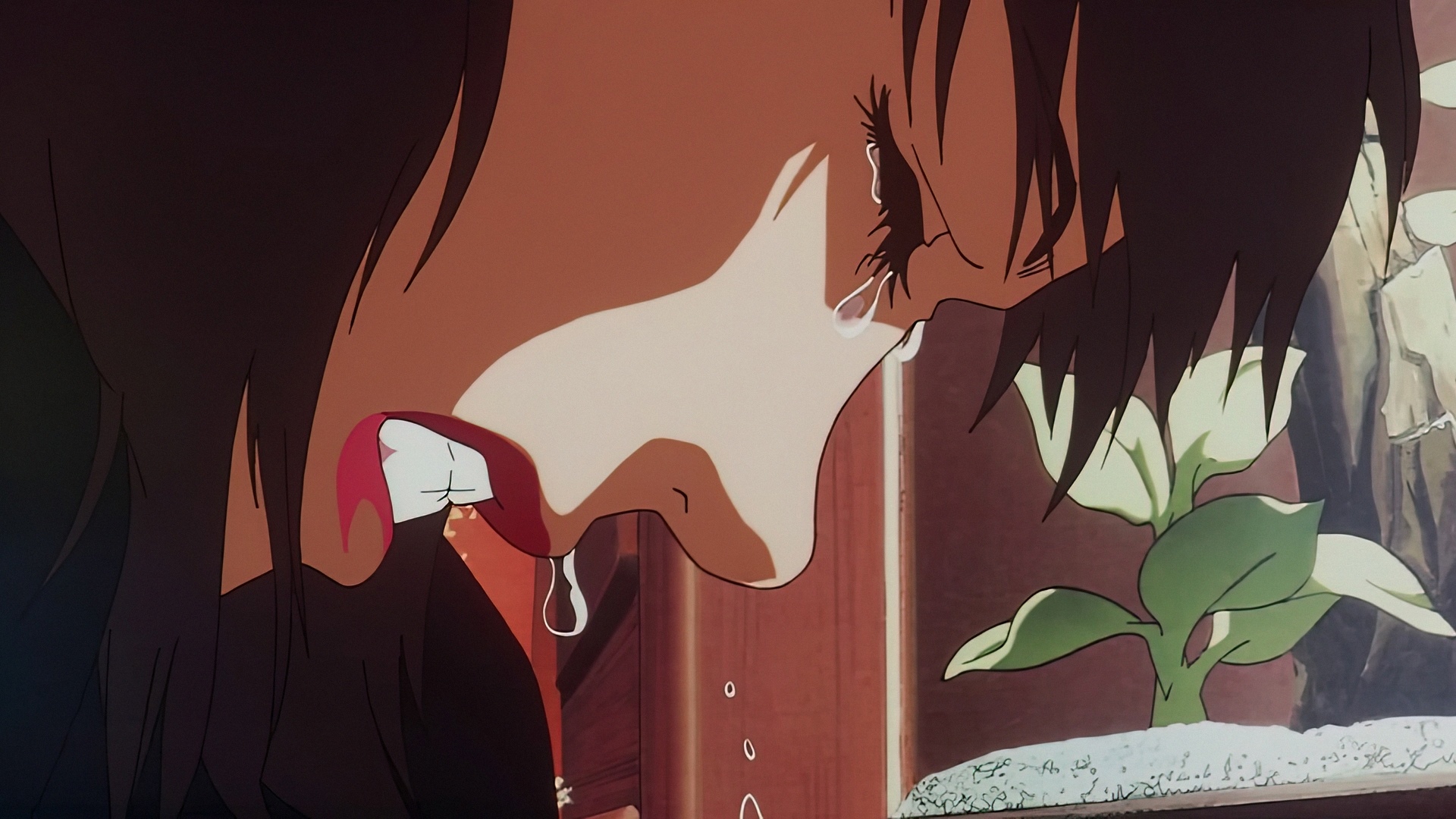 Mima Kirigoe crying in Perfect Blue HD Wallpaper