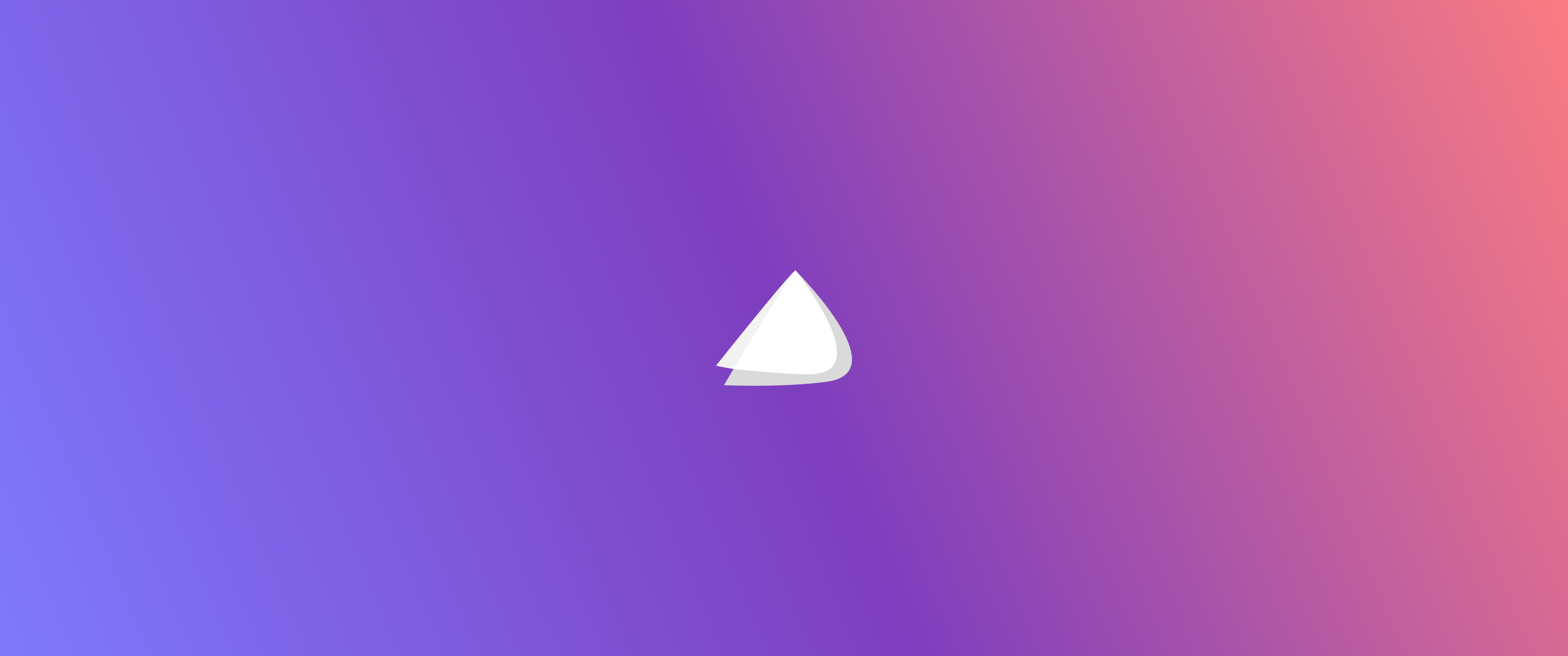 EndeavourOS logo on a purple and pink gradient HD Wallpaper