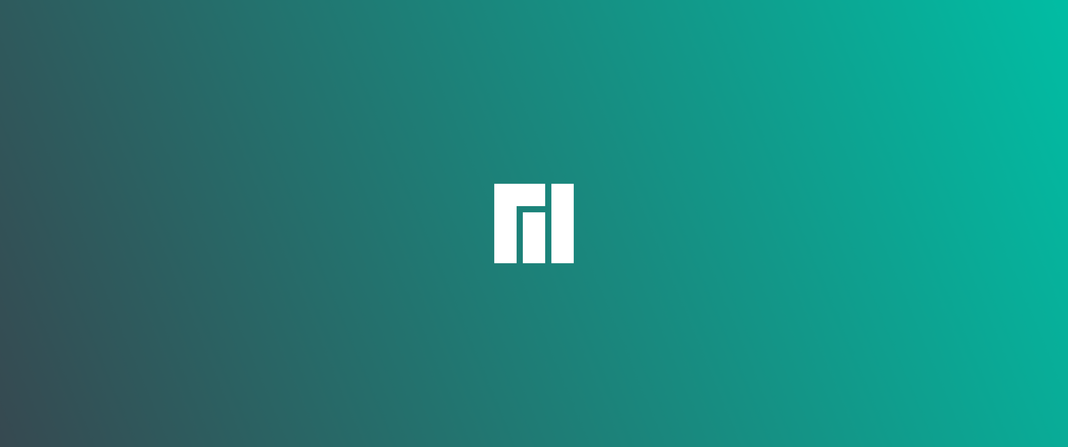 Manjaro Linux logo on a gradient background HD Wallpaper