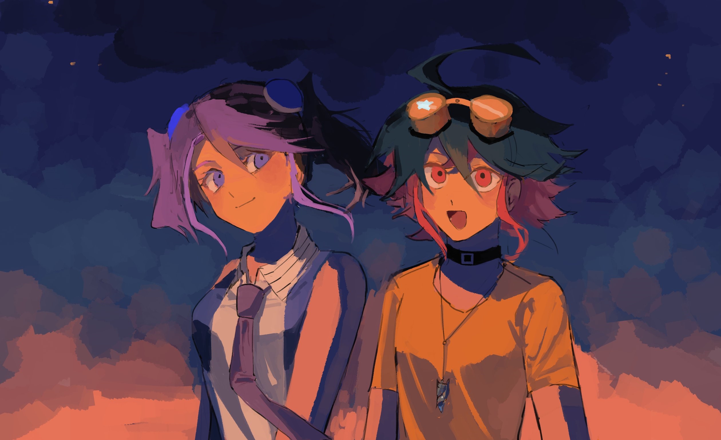 Zuzu Boyle and friend in Yu-Gi-Oh! ARC-V HD Wallpaper